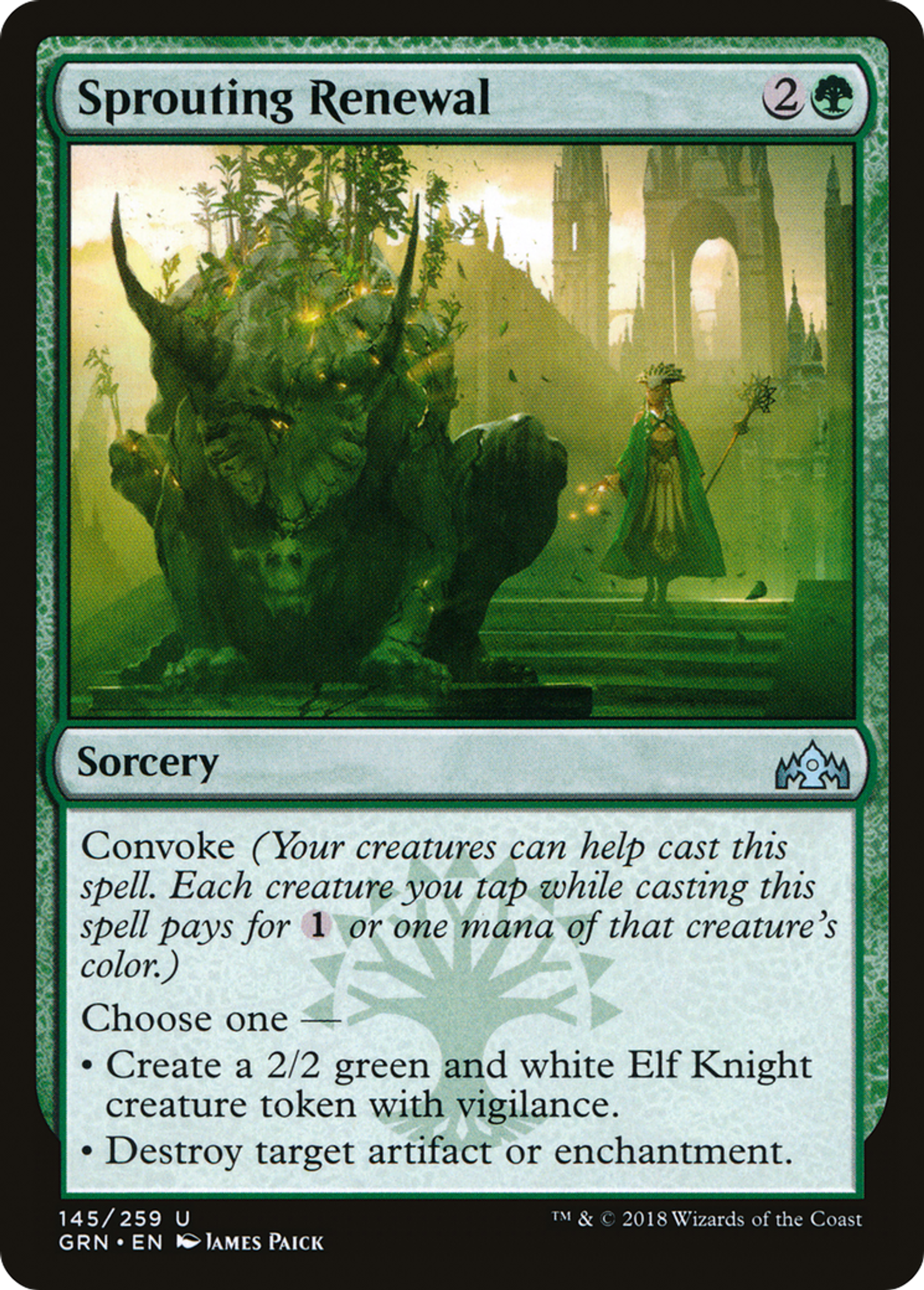 Renouveau bourgeonnant — Guilds of Ravnica — Magic: The Gathering