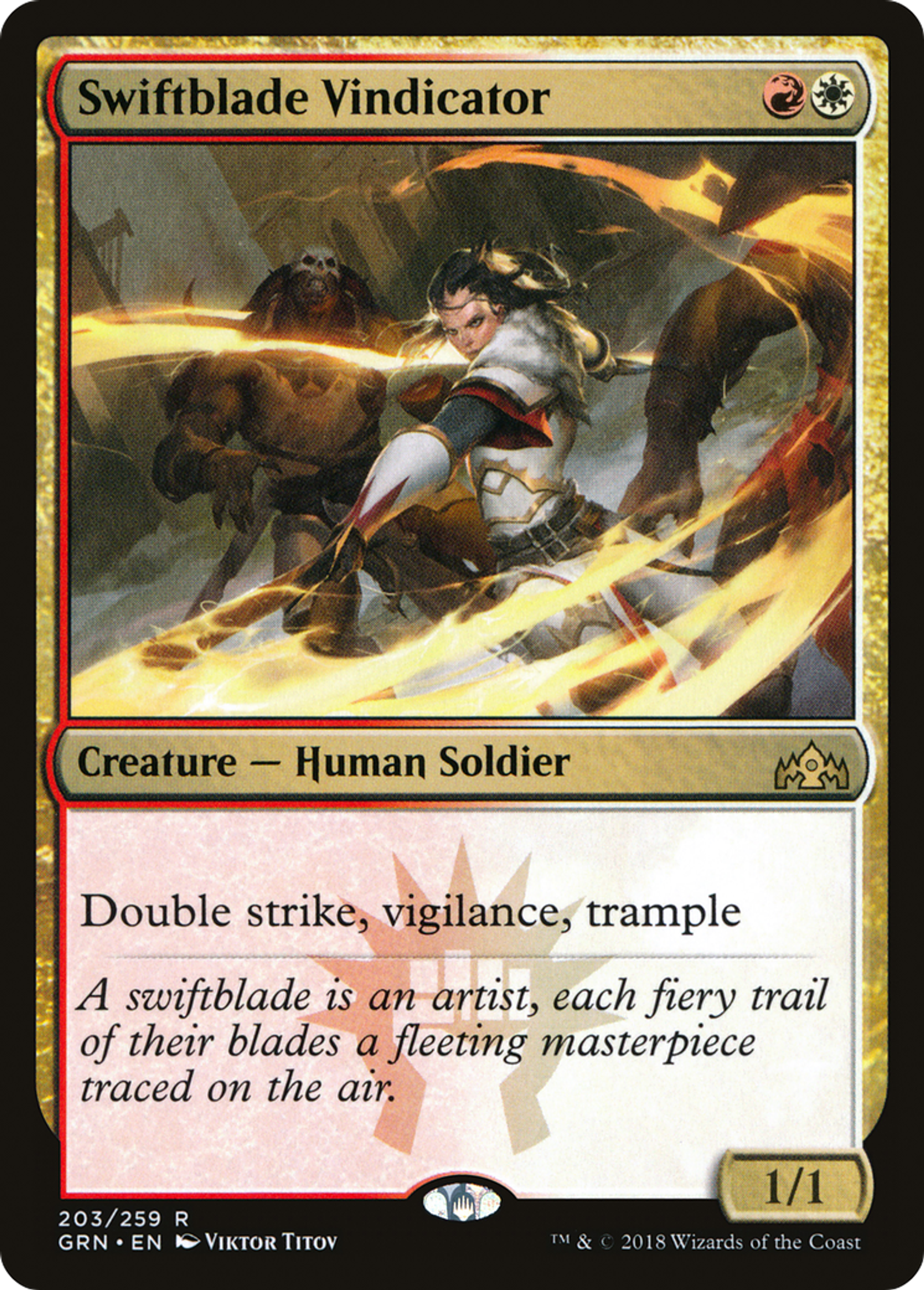 Justificatrice filelame — Guilds of Ravnica — Magic: The Gathering