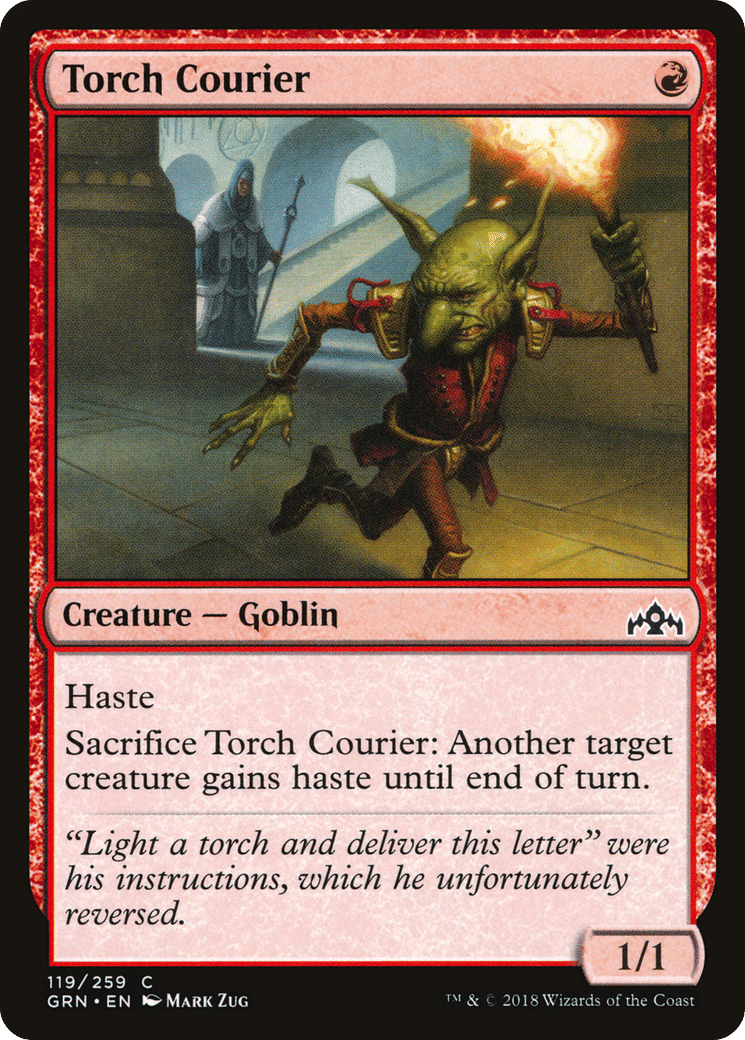 Torch Courier — Guilds of Ravnica — Magic: The Gathering