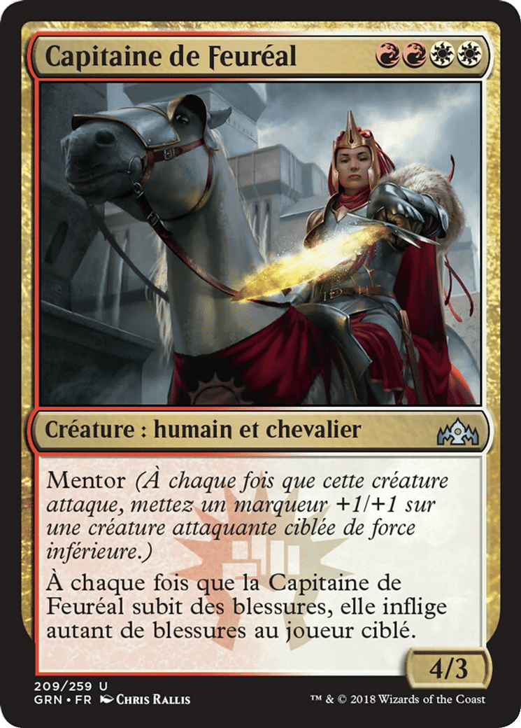 Capitaine de Feuréal — Guilds of Ravnica — Magic: The Gathering