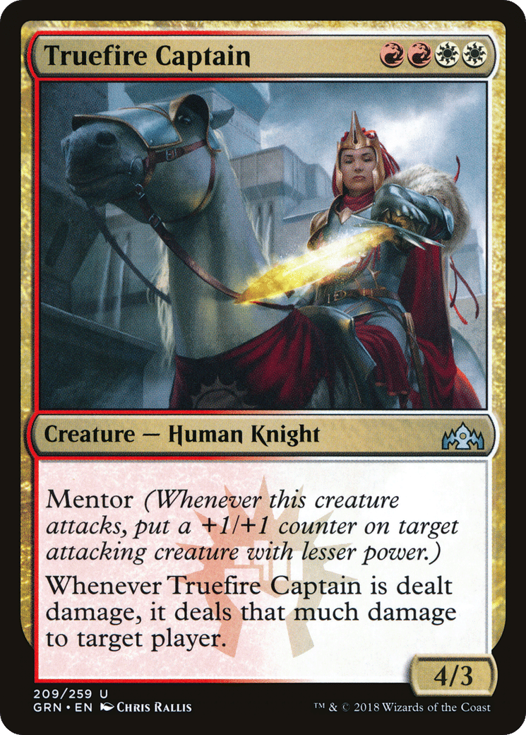 Truefire Captain — Guilds of Ravnica — Magic: The Gathering