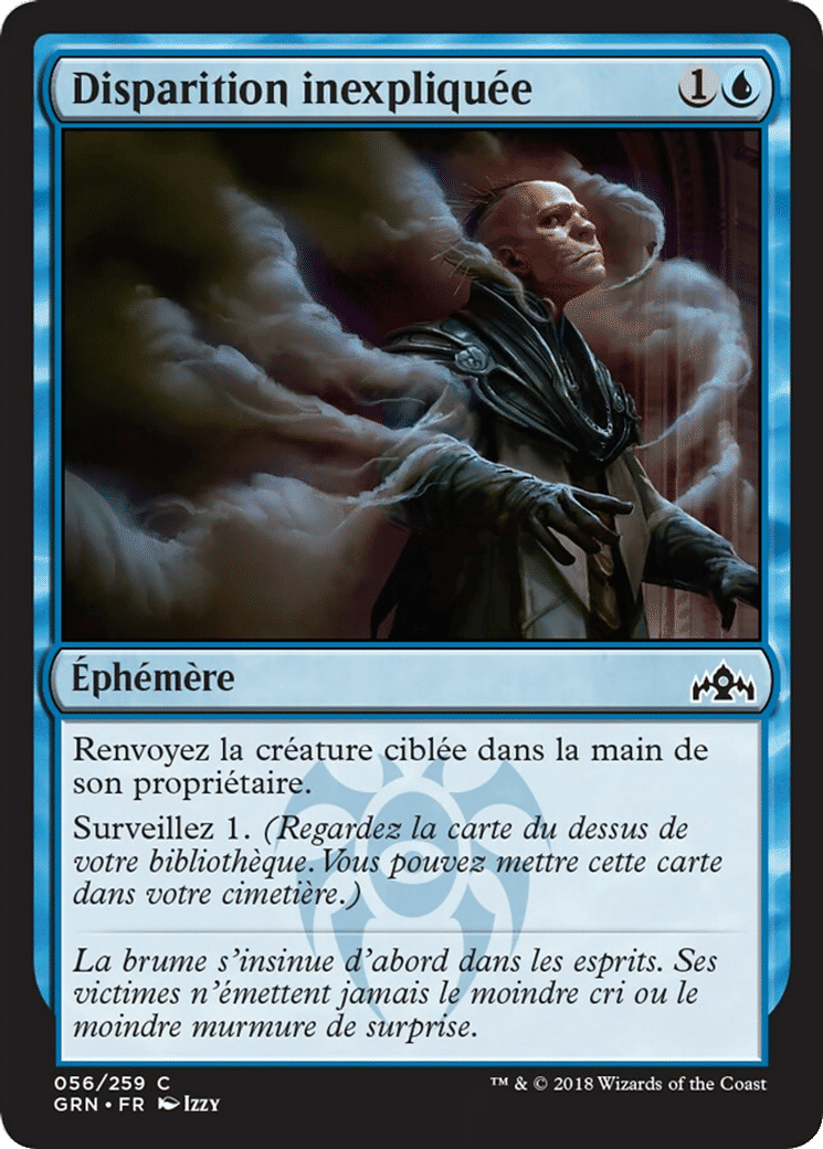 Disparition inexpliquée — Guilds of Ravnica — Magic: The Gathering