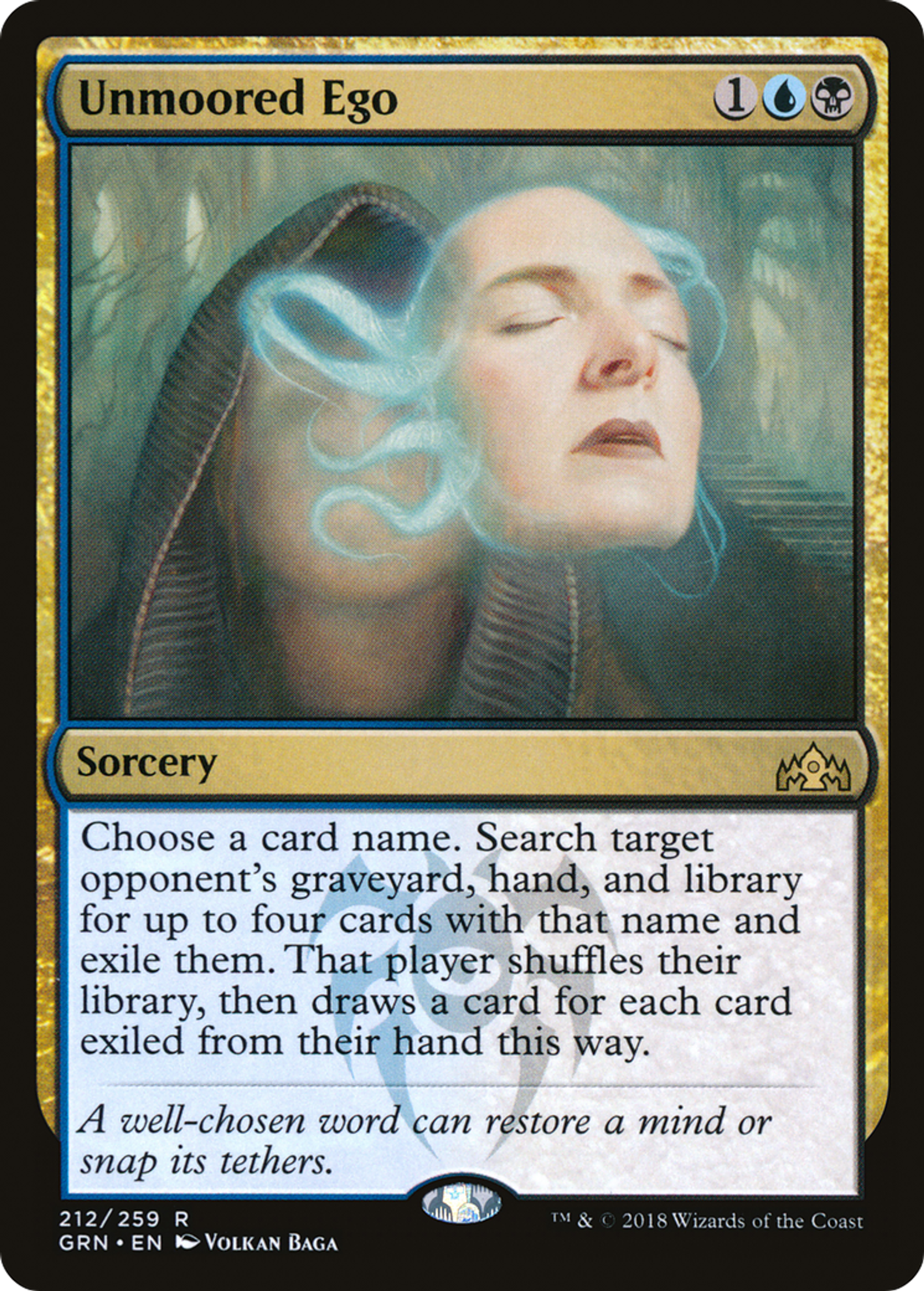 Unmoored Ego — Guilds of Ravnica — Magic: The Gathering
