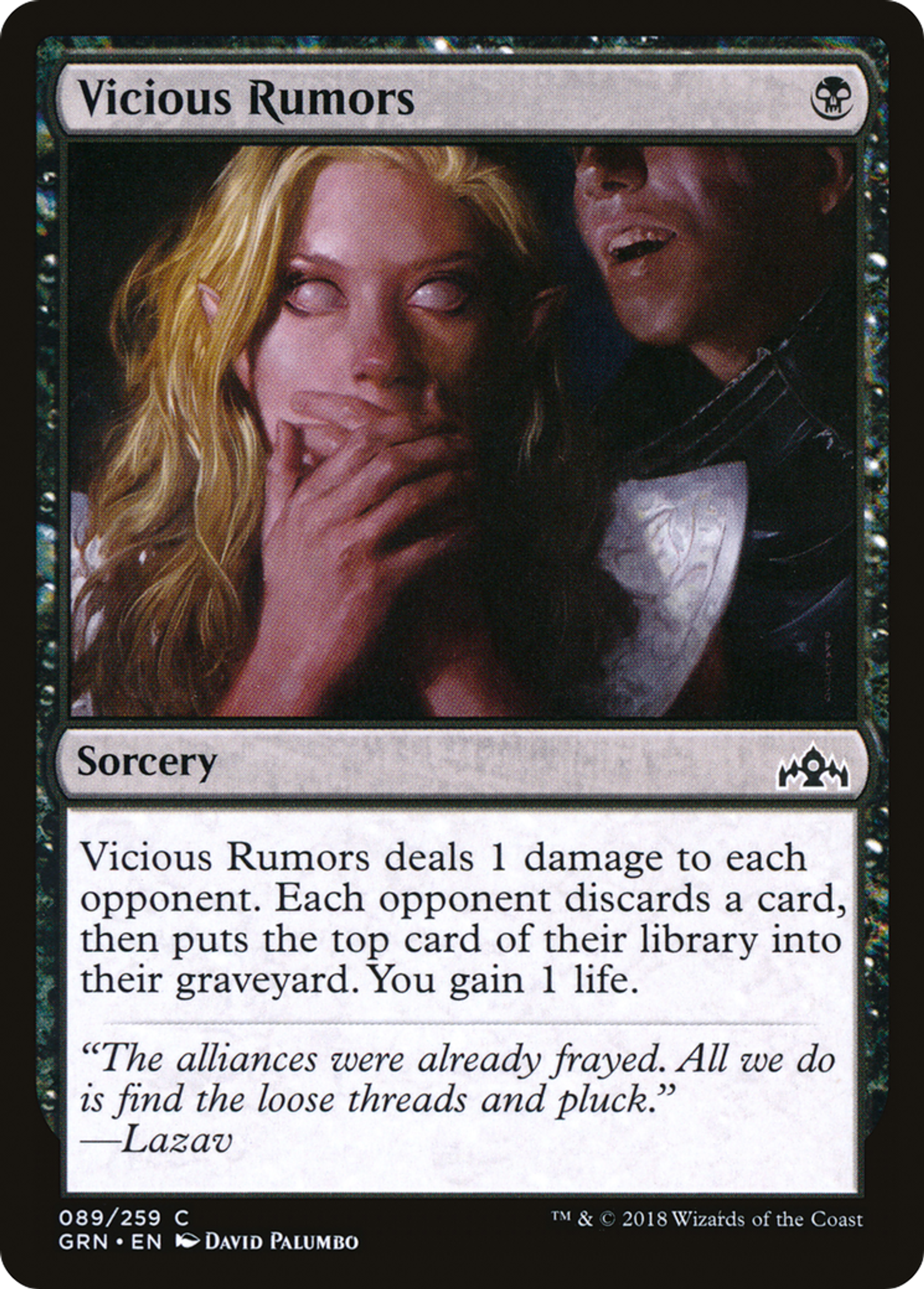 Rumeurs vicieuses — Guilds of Ravnica — Magic: The Gathering