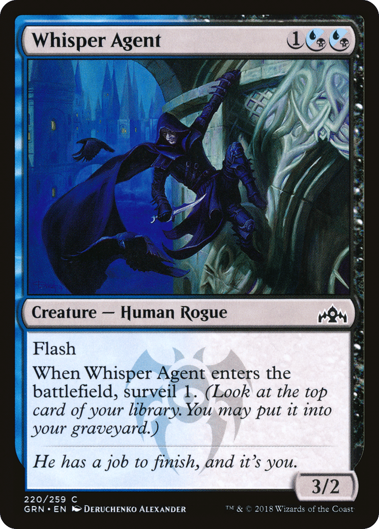 Whisper Agent — Guilds of Ravnica — Magic: The Gathering