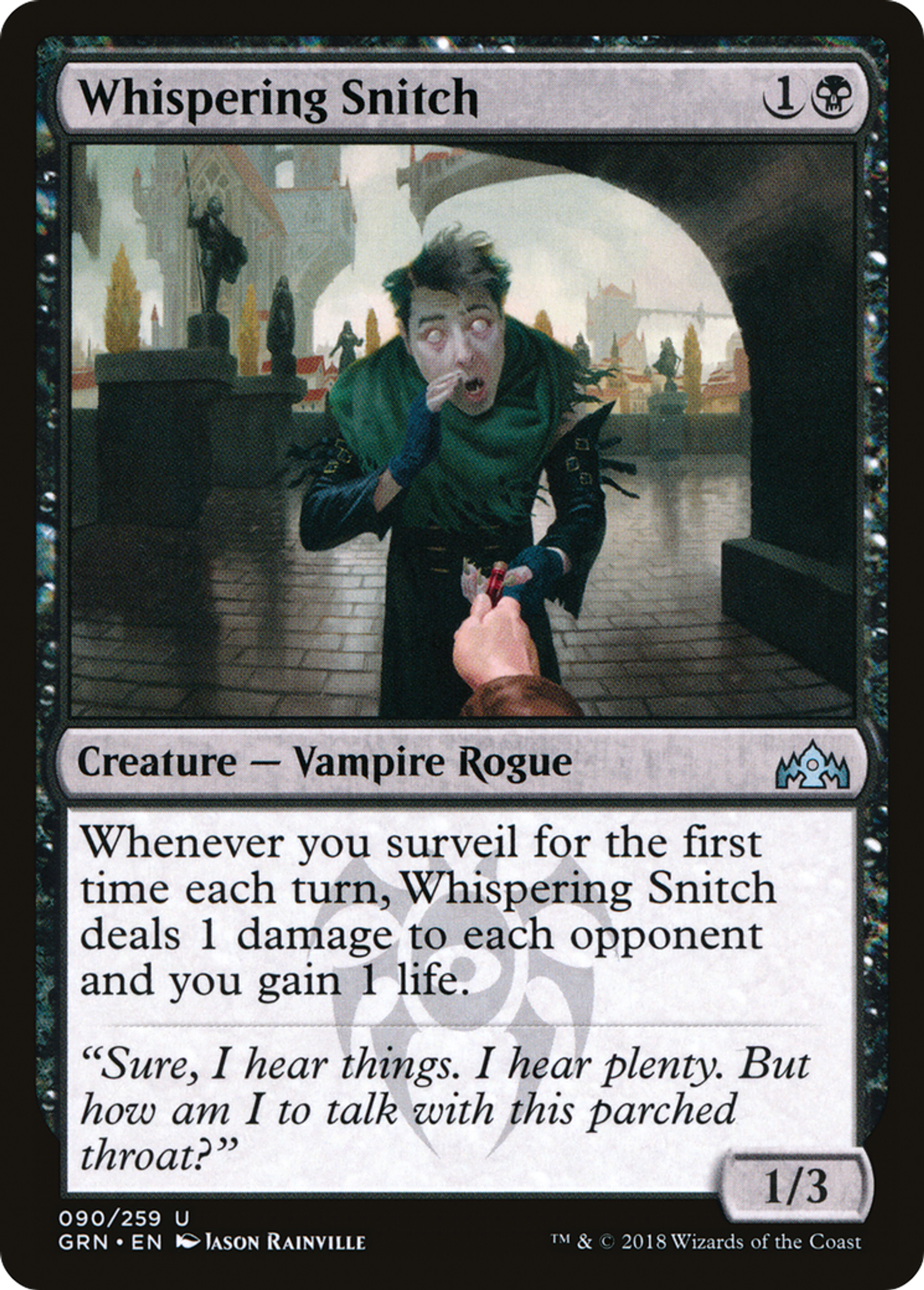 Mouchard chuchotant — Guilds of Ravnica — Magic: The Gathering