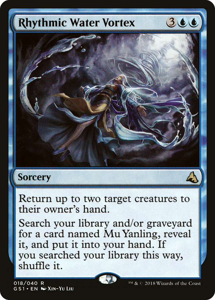 Rhythmic Water Vortex — Global Series Jiang Yanggu & Mu Yanling — Magic: The Gathering