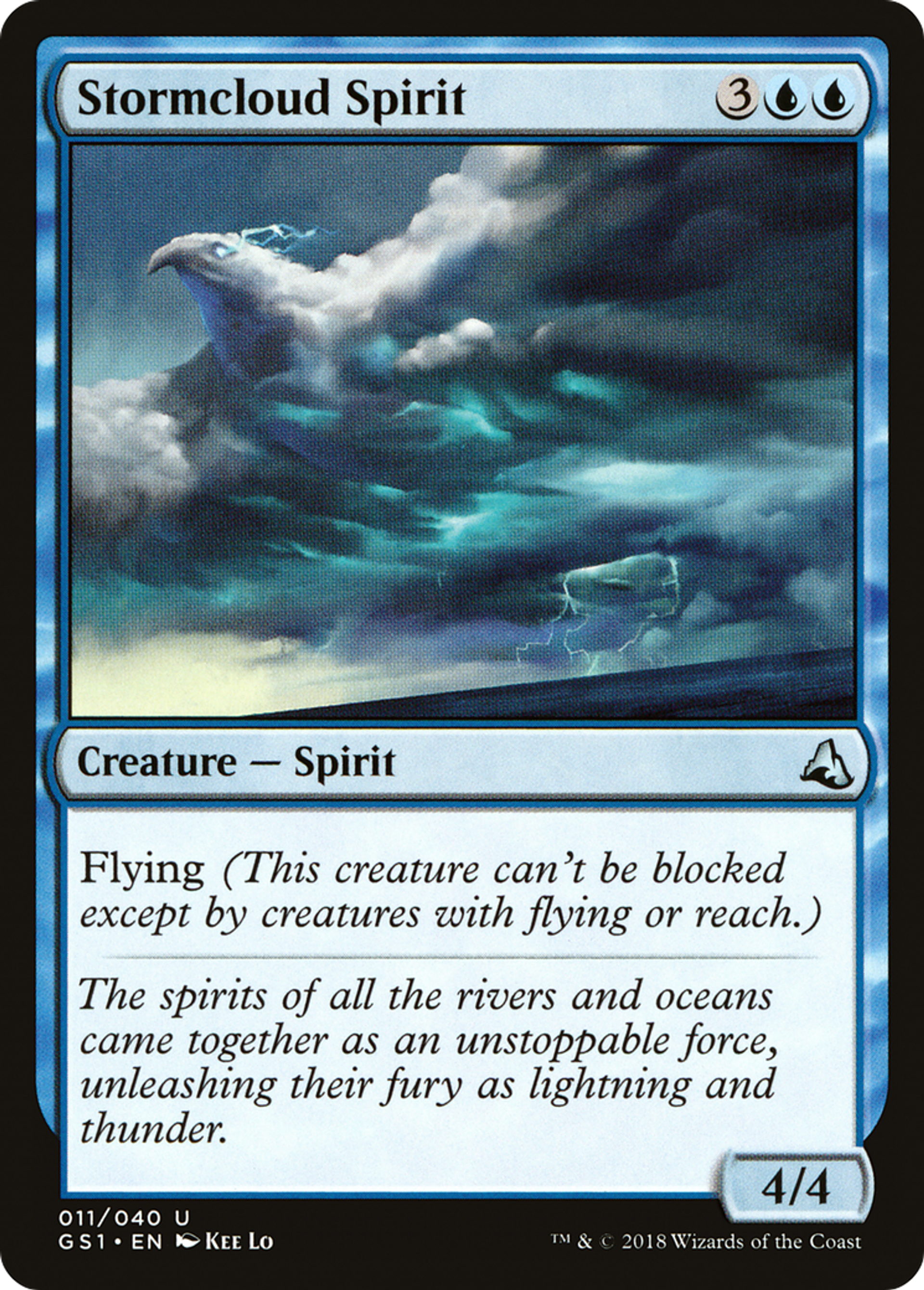 Stormcloud Spirit — Global Series Jiang Yanggu & Mu Yanling — Magic: The Gathering