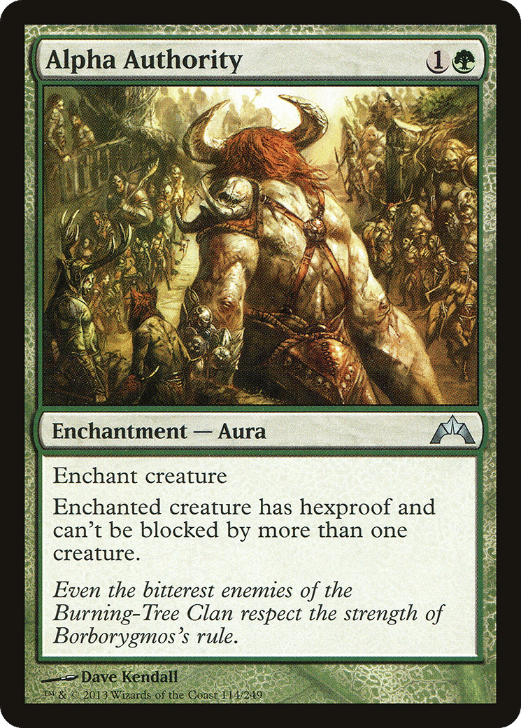 Alpha Authority — Gatecrash — Magic: The Gathering