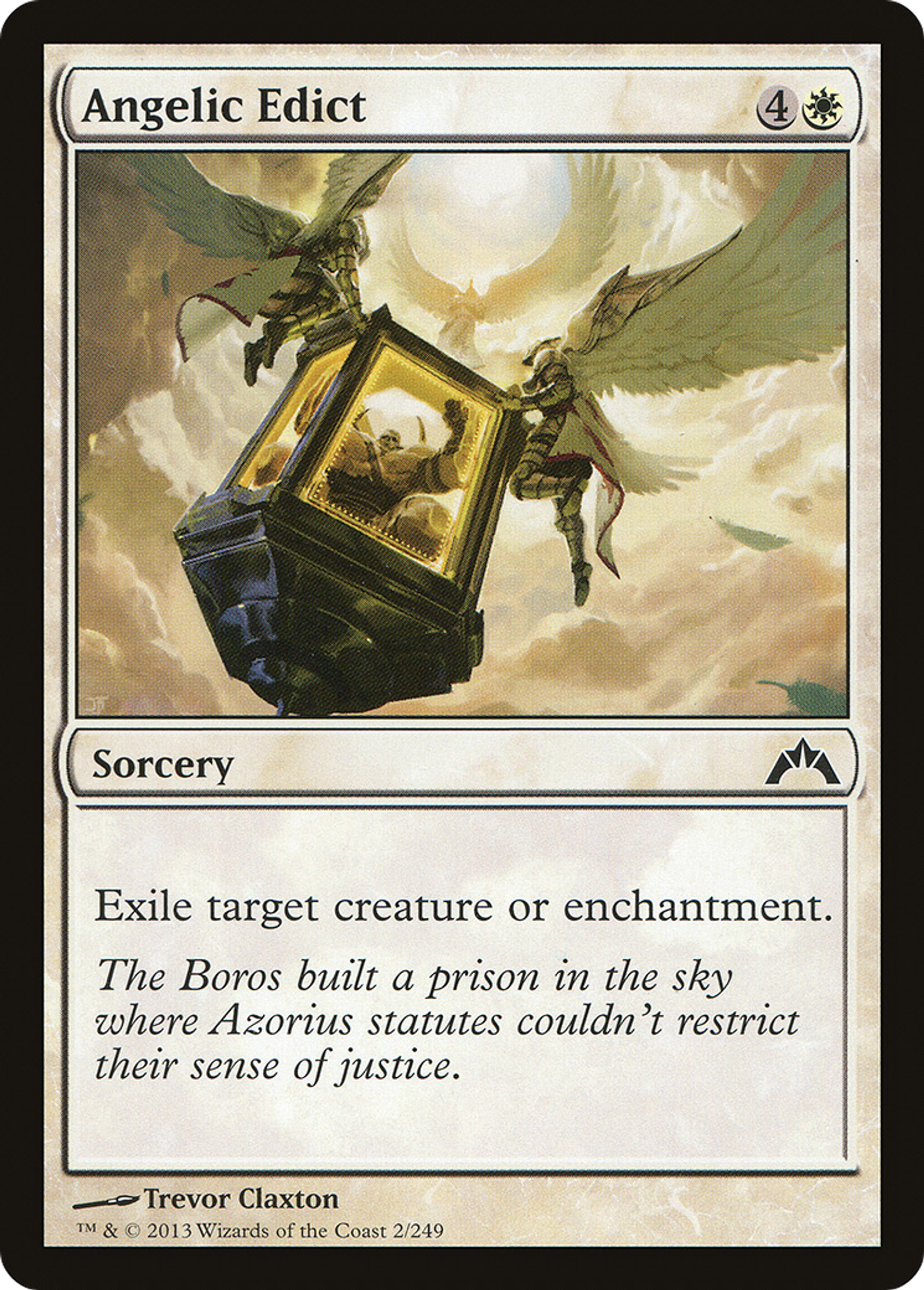 Angelic Edict — Gatecrash — Magic: The Gathering