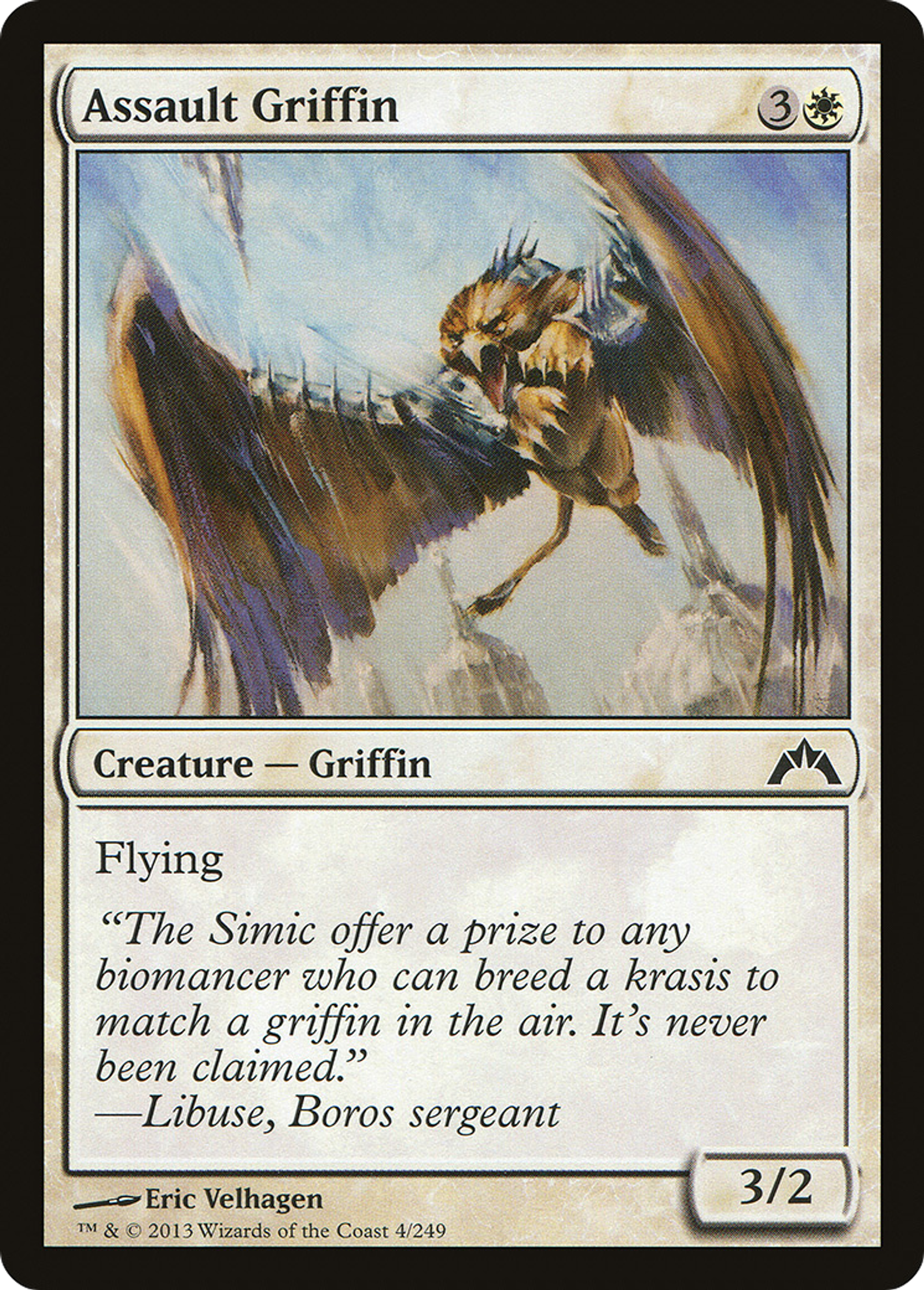 Assault Griffin — Gatecrash — Magic: The Gathering