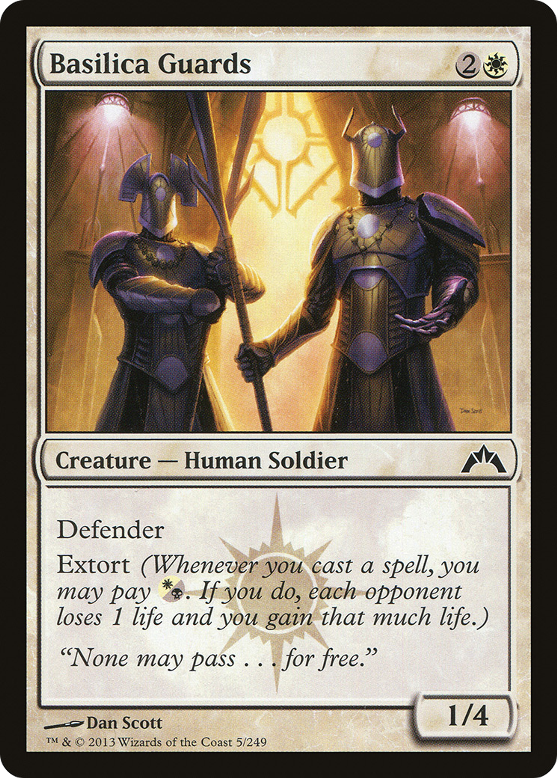 Basilica Guards — Gatecrash — Magic: The Gathering