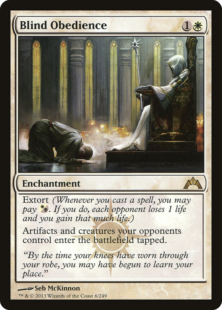 Blind Obedience — Gatecrash — Magic: The Gathering