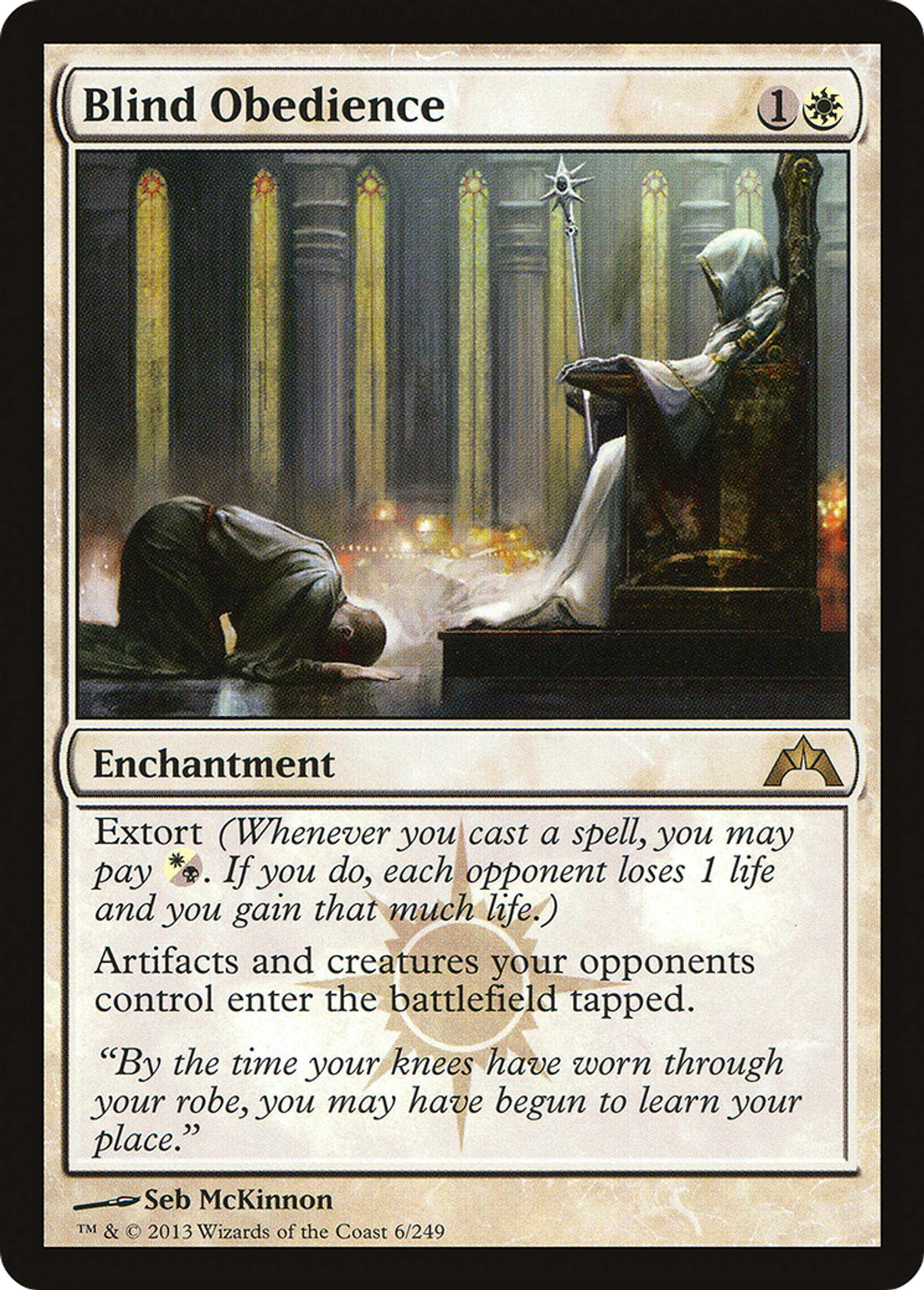 Blind Obedience — Gatecrash — Magic: The Gathering