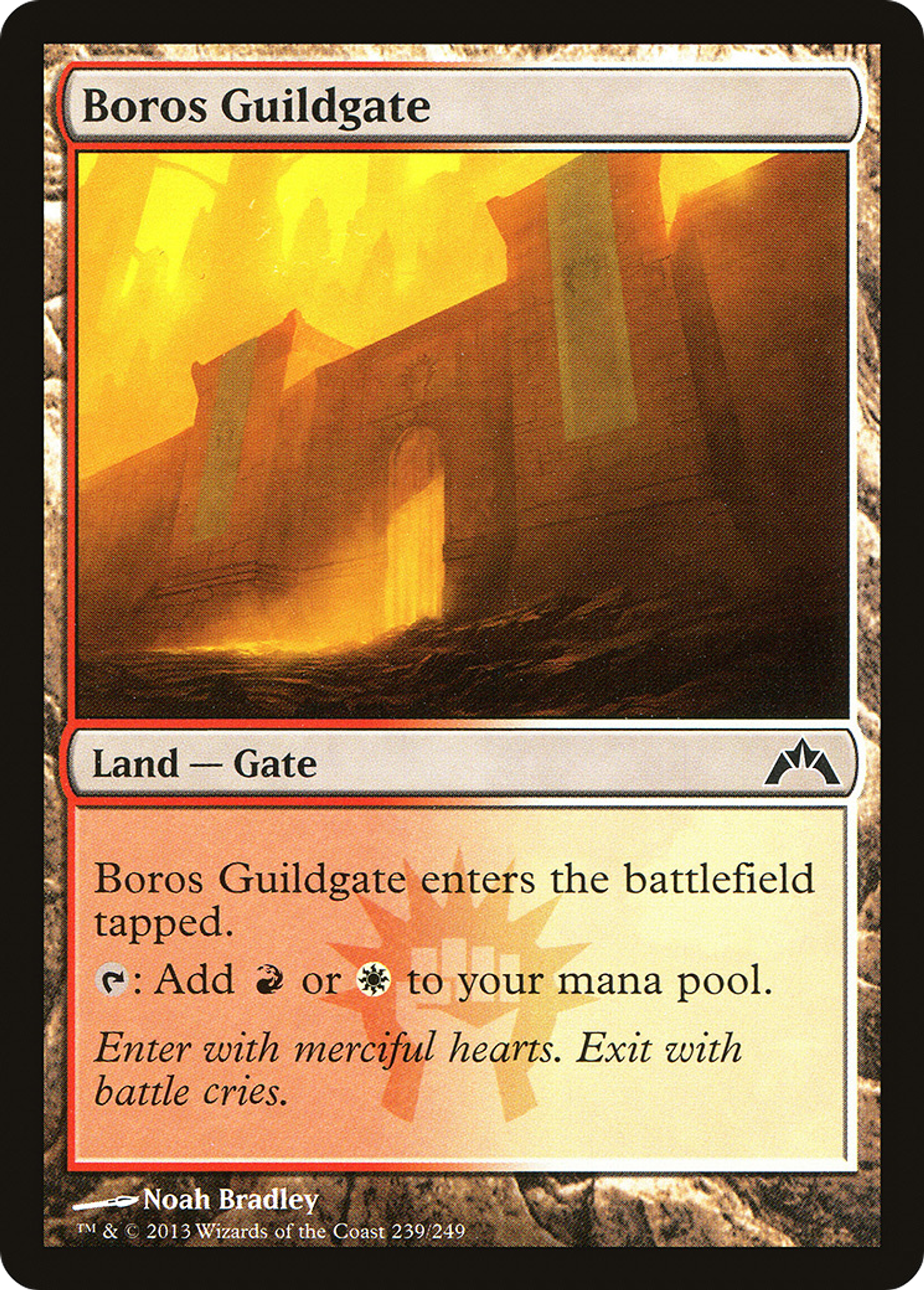 Boros Guildgate — Gatecrash — Magic: The Gathering