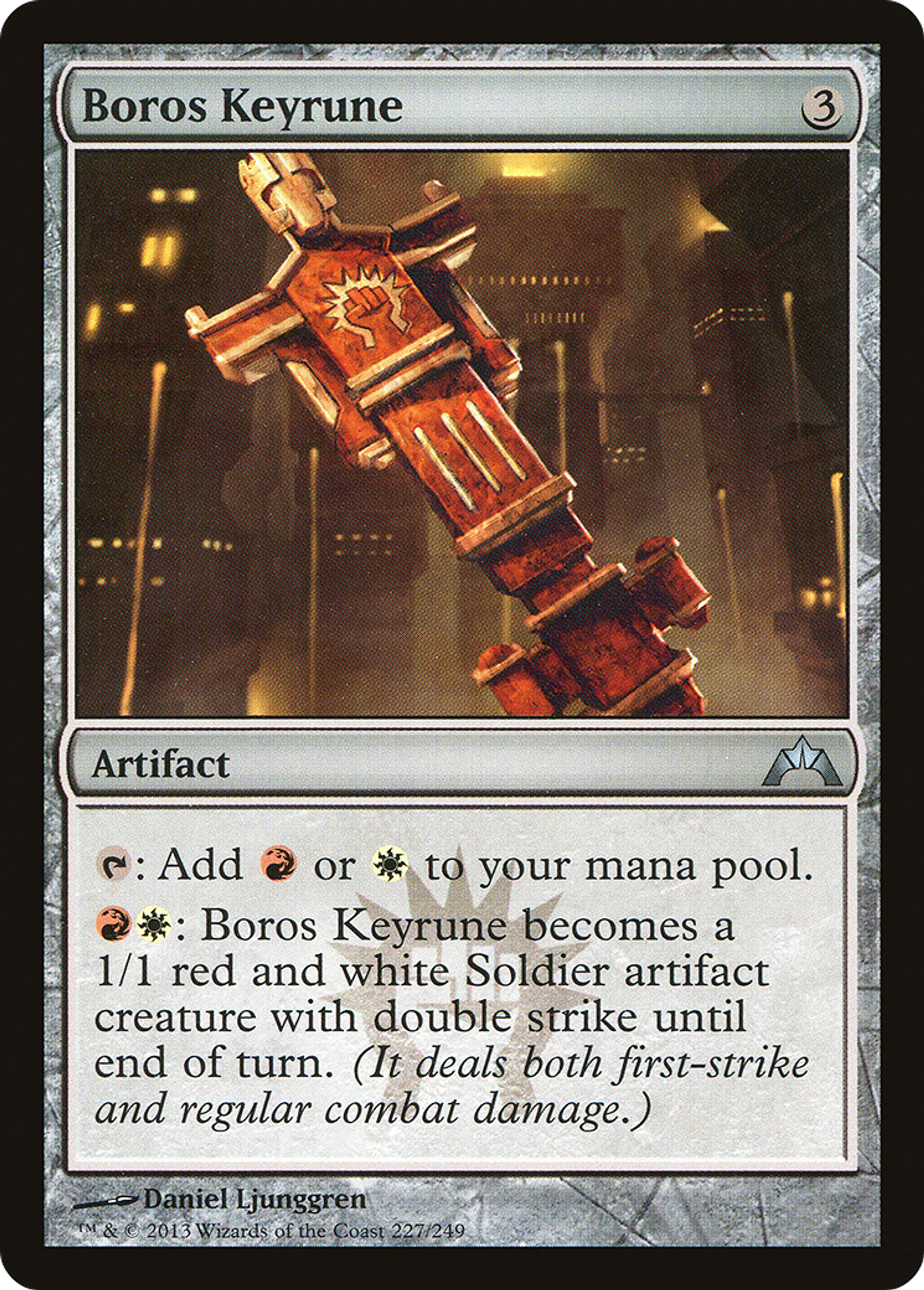 Boros Keyrune — Gatecrash — Magic: The Gathering