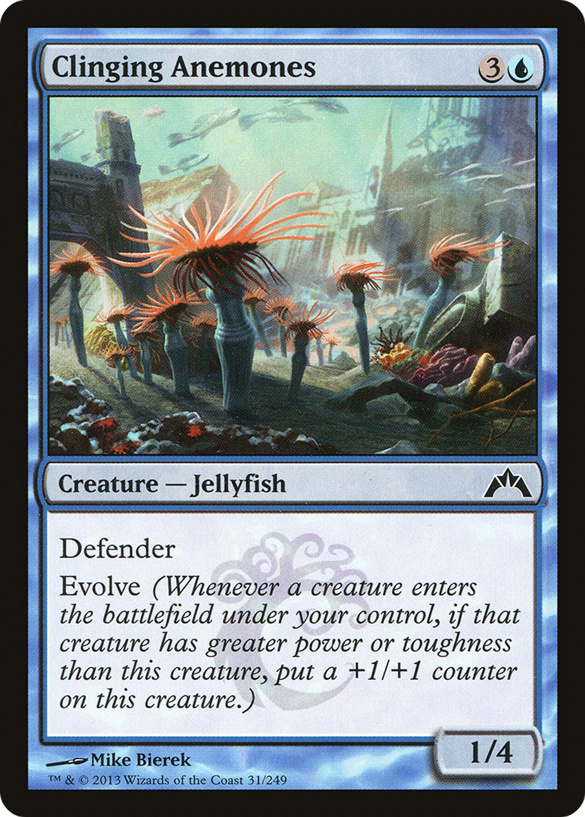 Clinging Anemones — Gatecrash — Magic: The Gathering