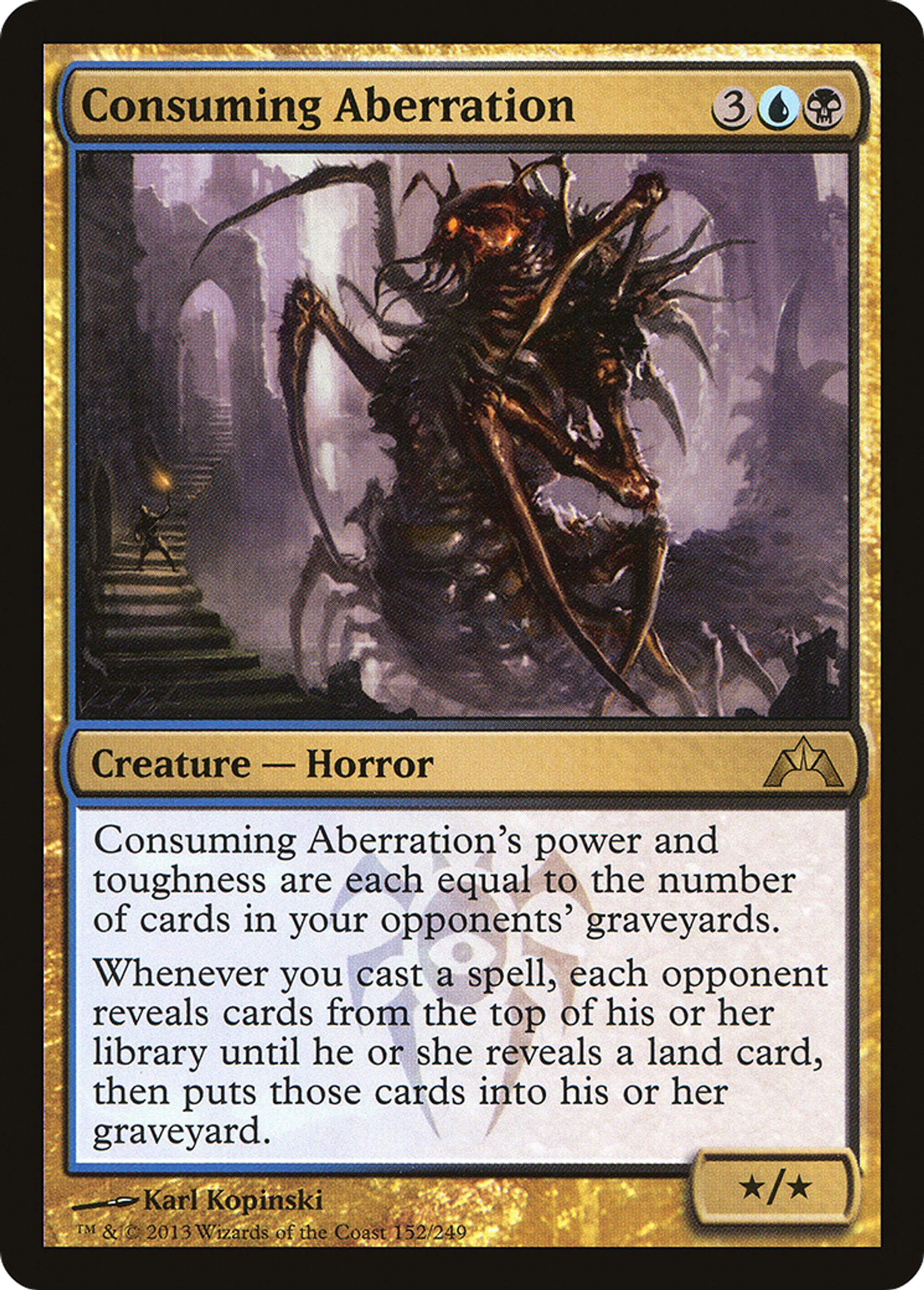 Consuming Aberration — Gatecrash — Magic: The Gathering