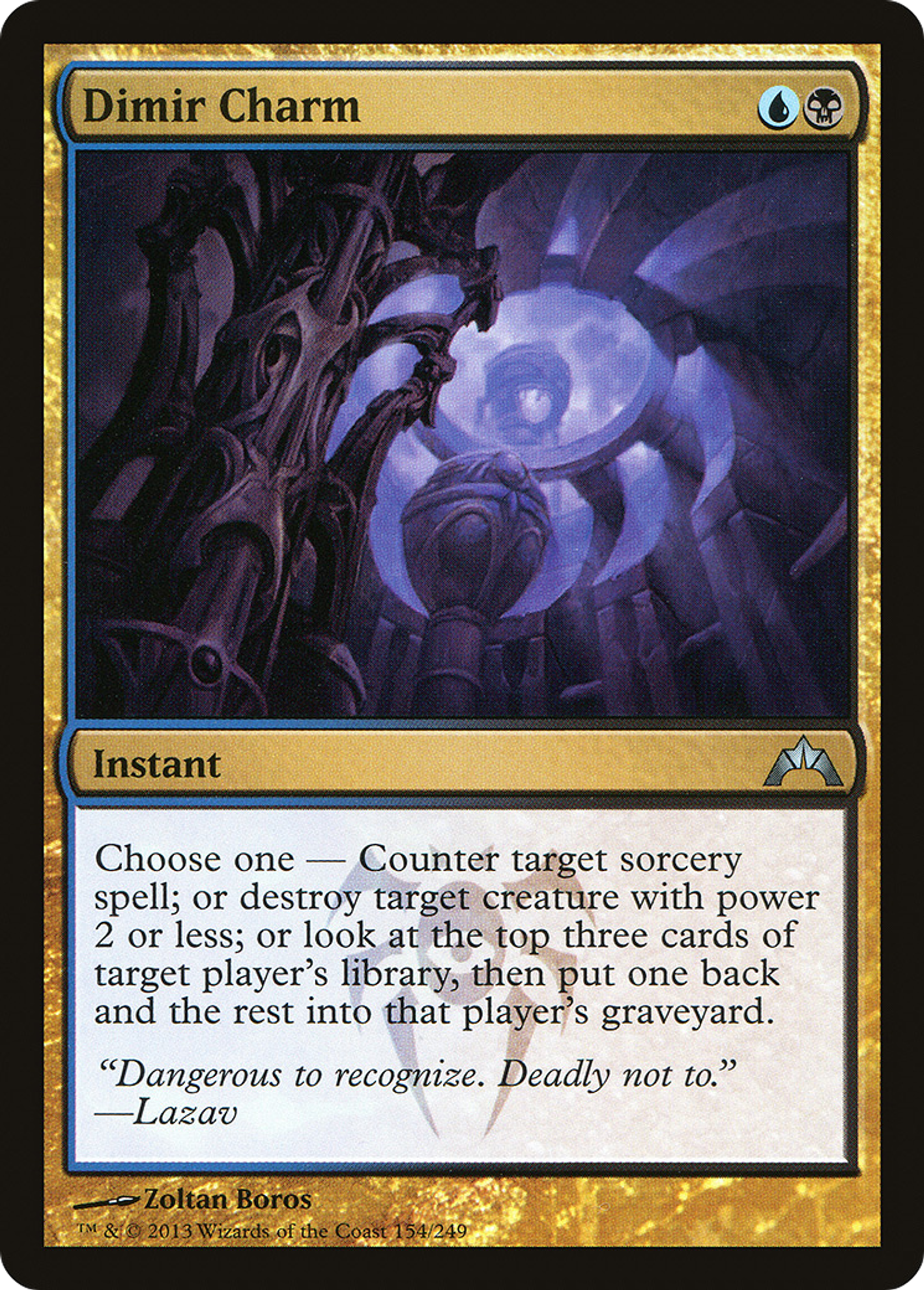 Dimir Charm — Gatecrash — Magic: The Gathering