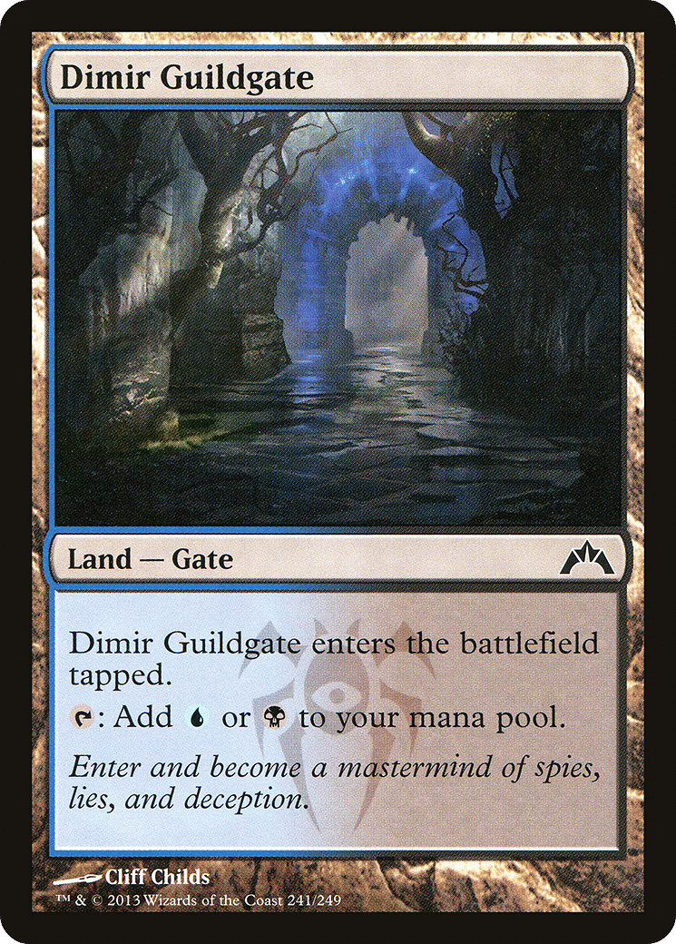 Dimir Guildgate — Gatecrash — Magic: The Gathering