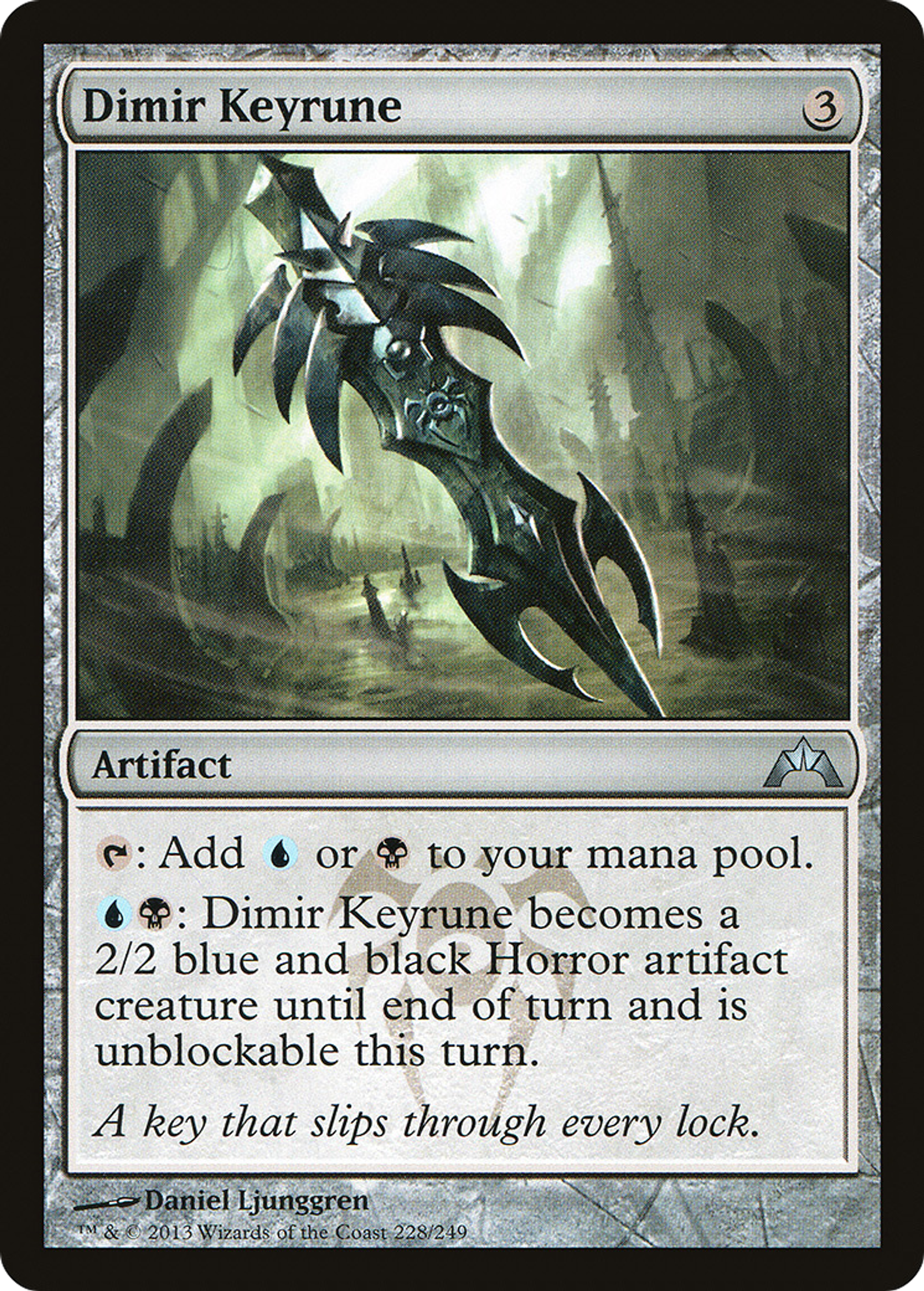 Dimir Keyrune — Gatecrash — Magic: The Gathering