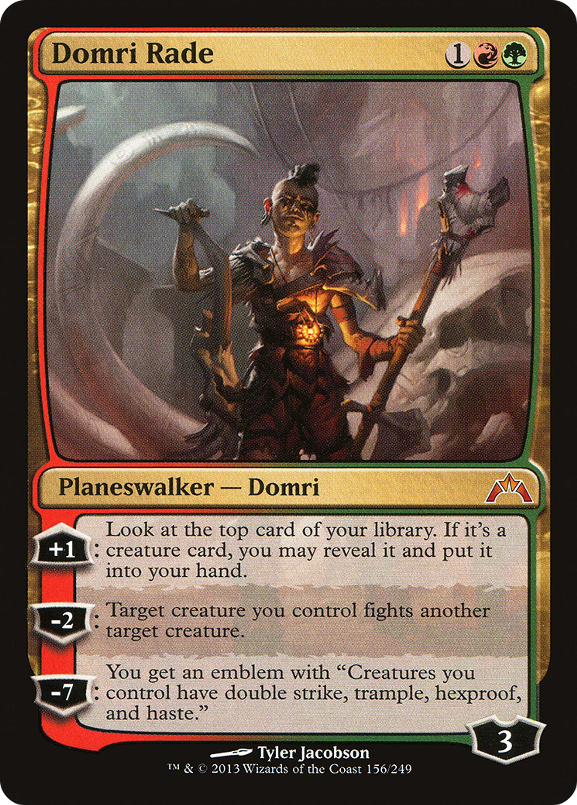 Domri Rade — Gatecrash — Magic: The Gathering
