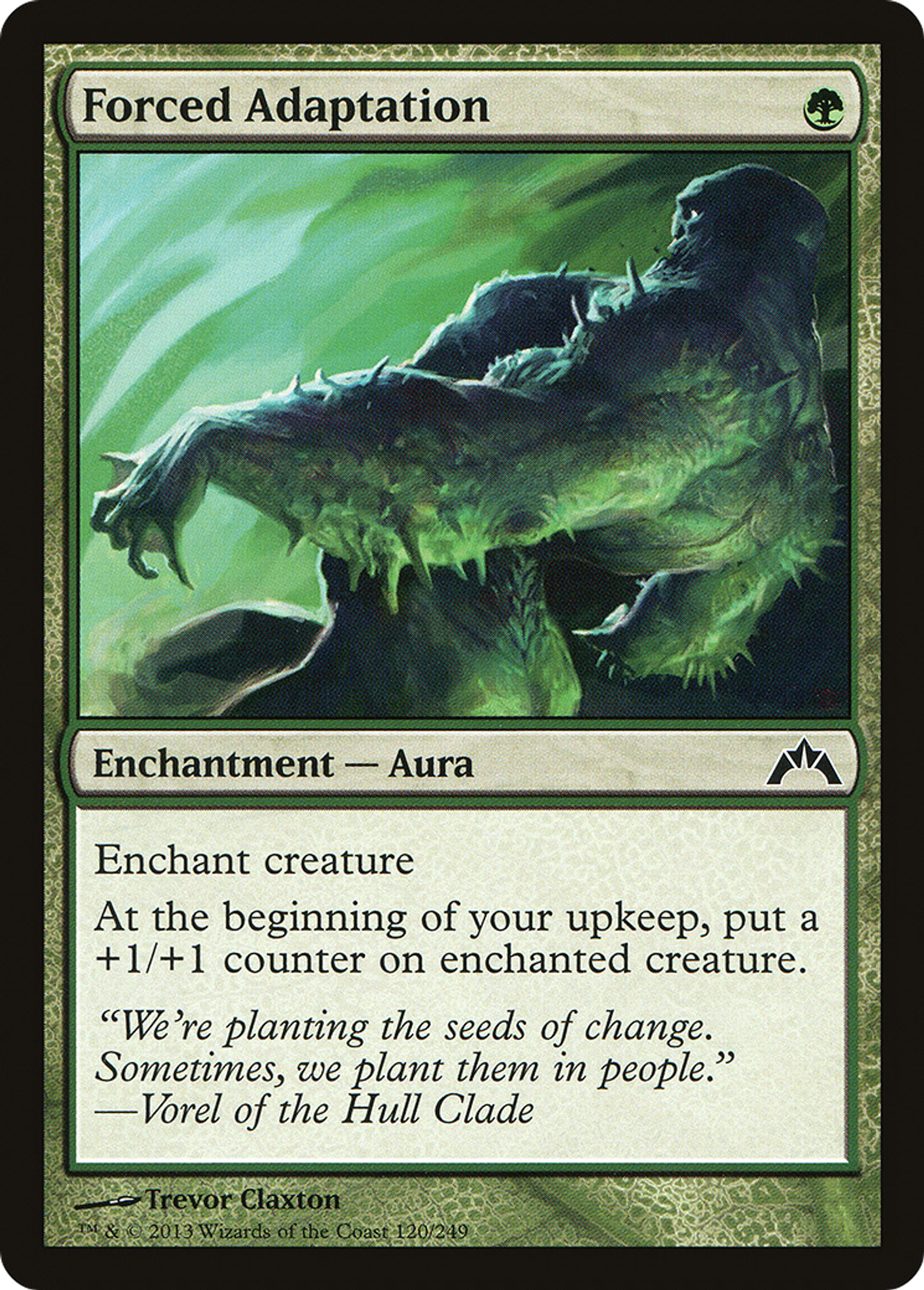 Forced Adaptation — Gatecrash — Magic: The Gathering