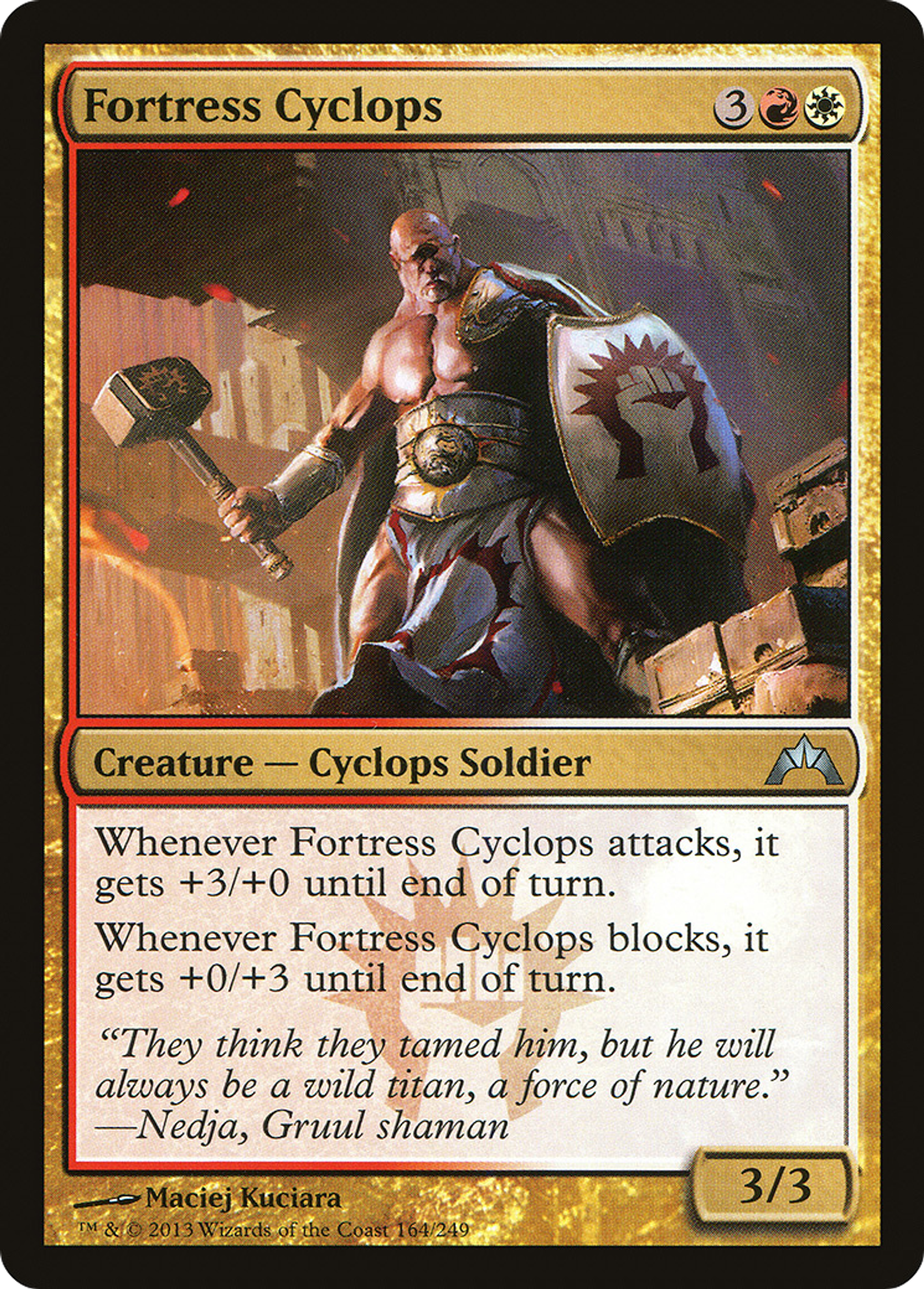 Fortress Cyclops — Gatecrash — Magic: The Gathering