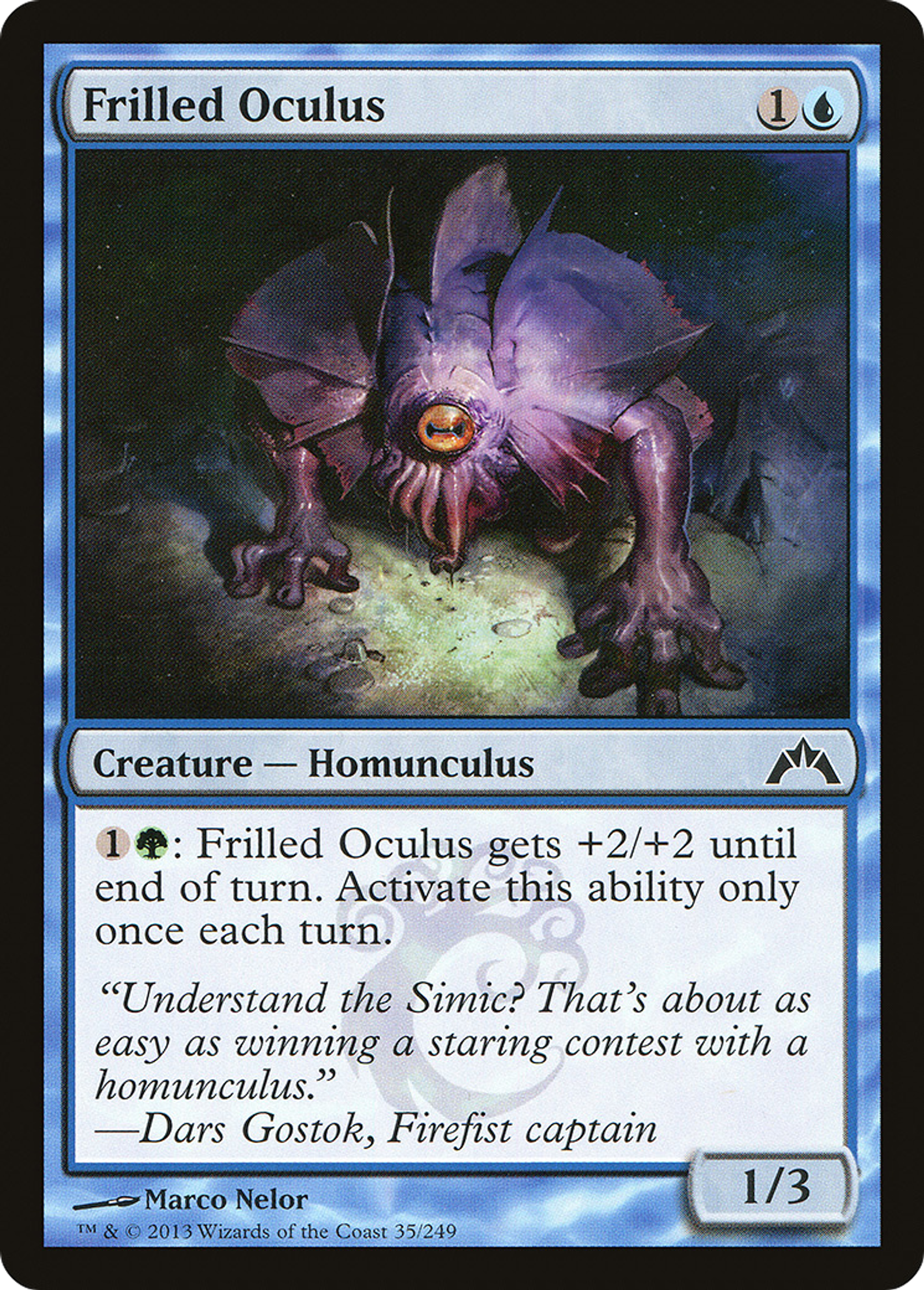 Frilled Oculus — Gatecrash — Magic: The Gathering
