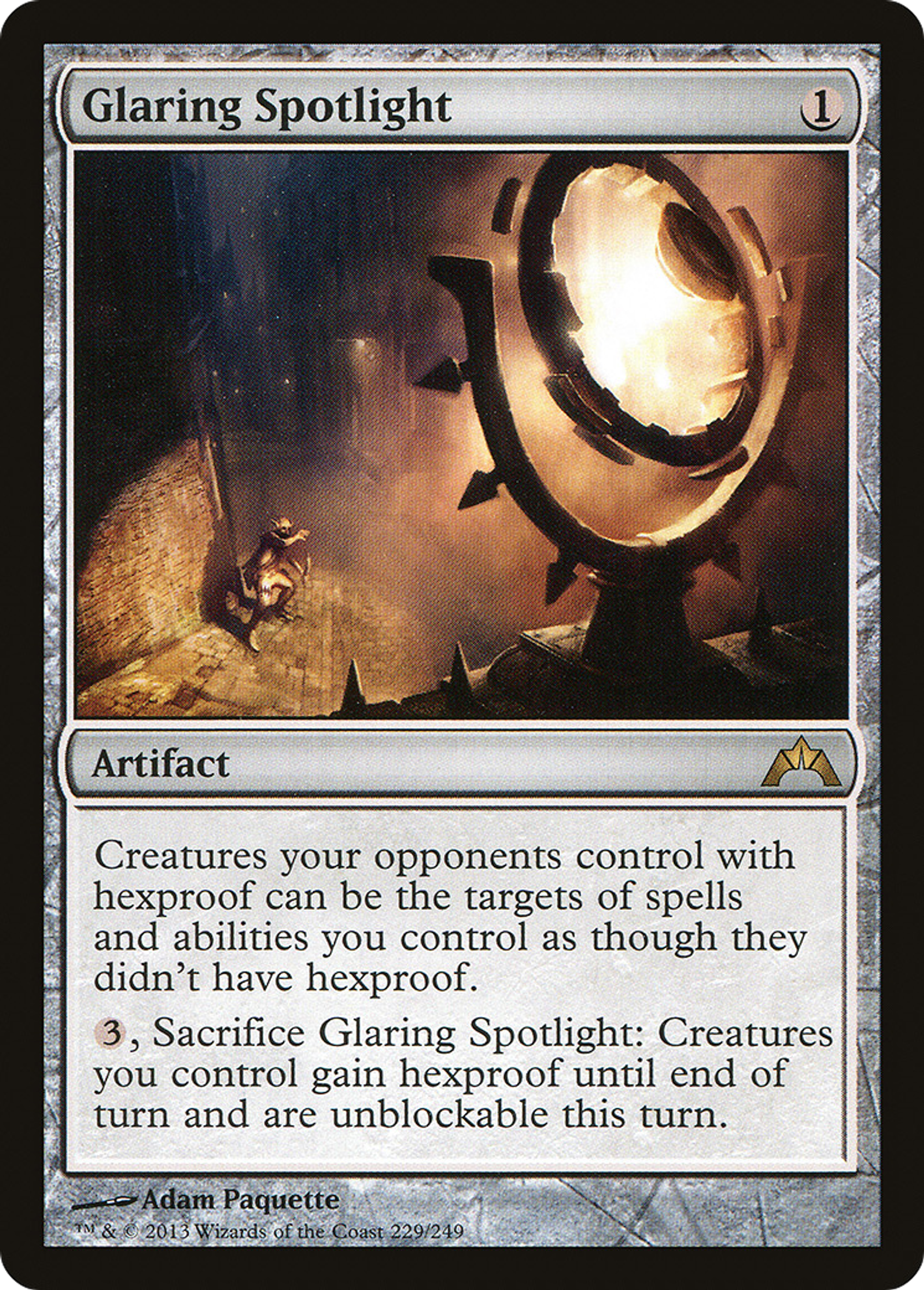 Glaring Spotlight — Gatecrash — Magic: The Gathering