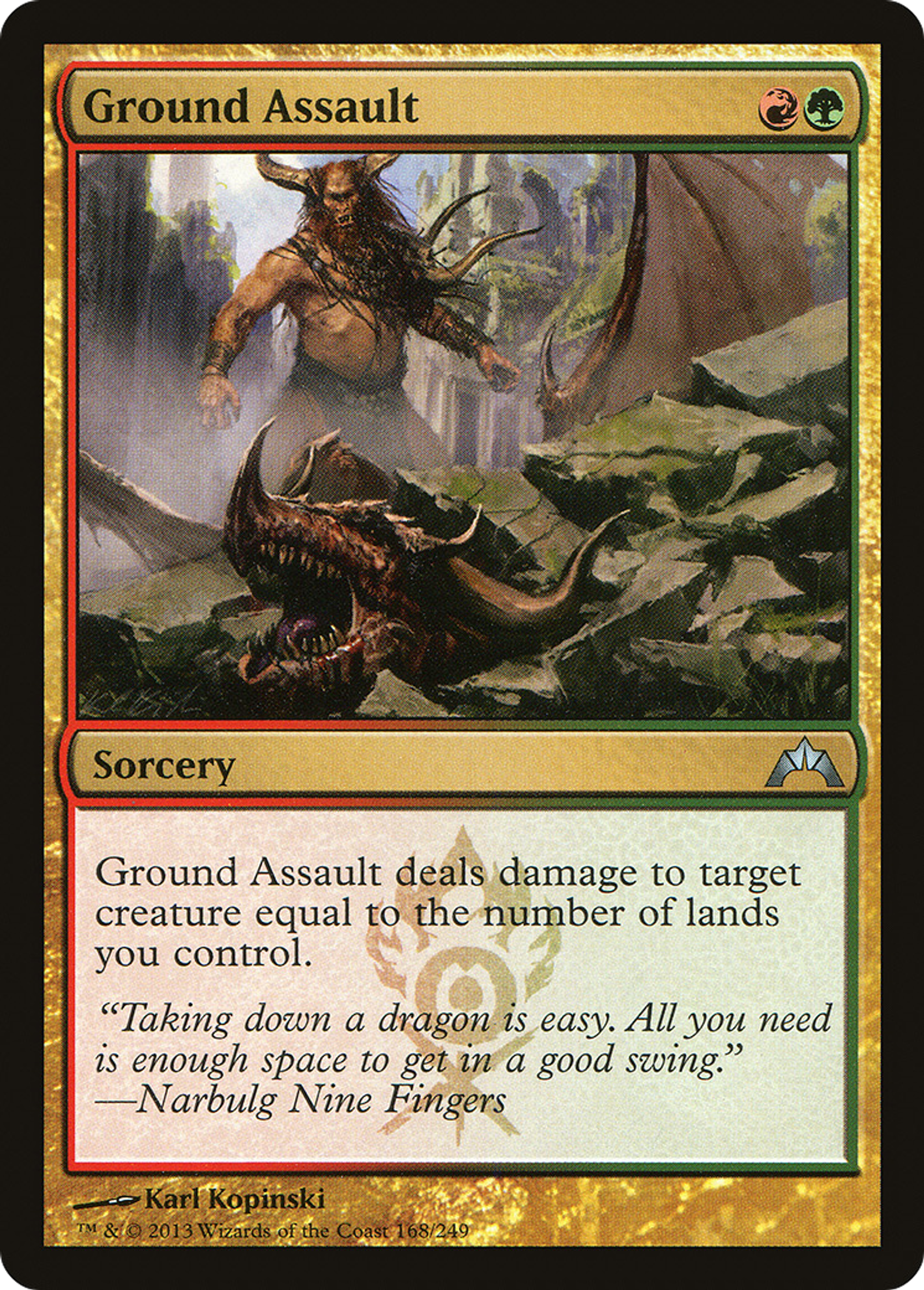 Ground Assault — Gatecrash — Magic: The Gathering