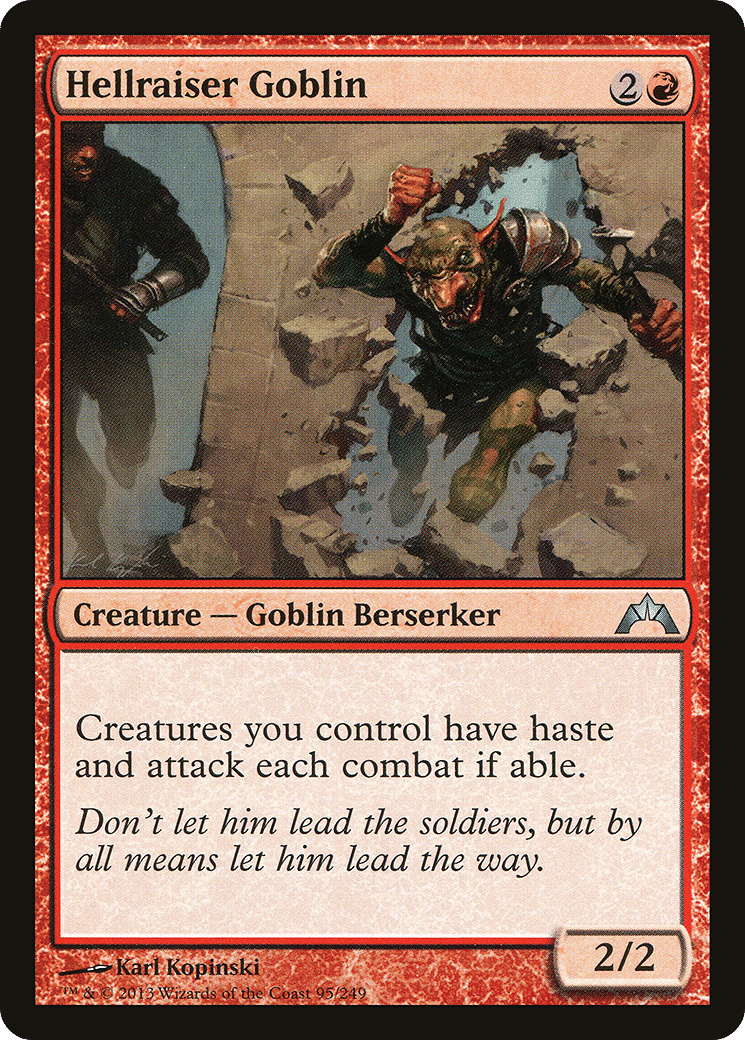Hellraiser Goblin — Gatecrash — Magic: The Gathering