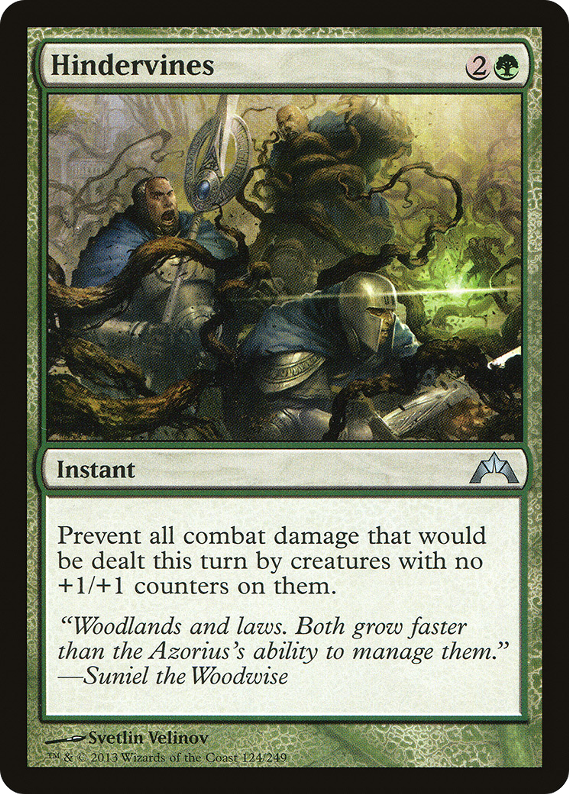 Hindervines — Gatecrash — Magic: The Gathering