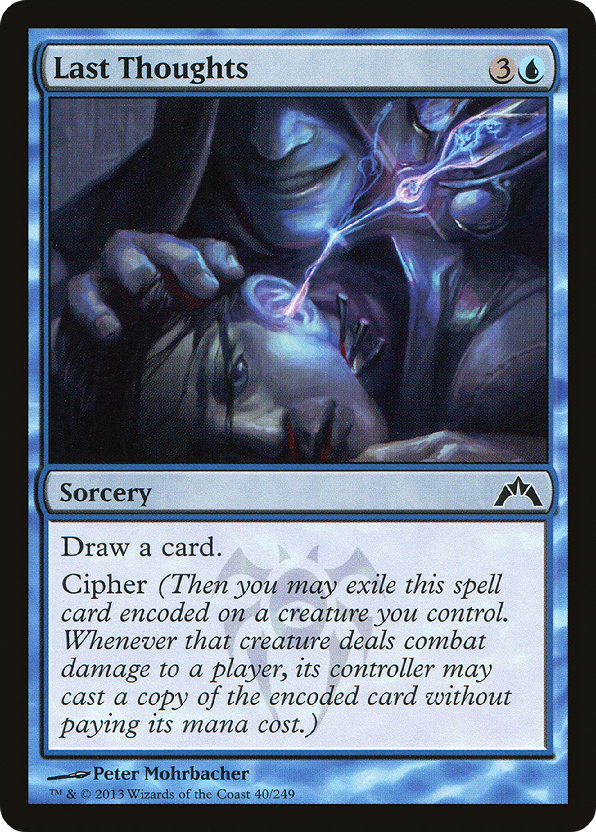 Last Thoughts — Gatecrash — Magic: The Gathering