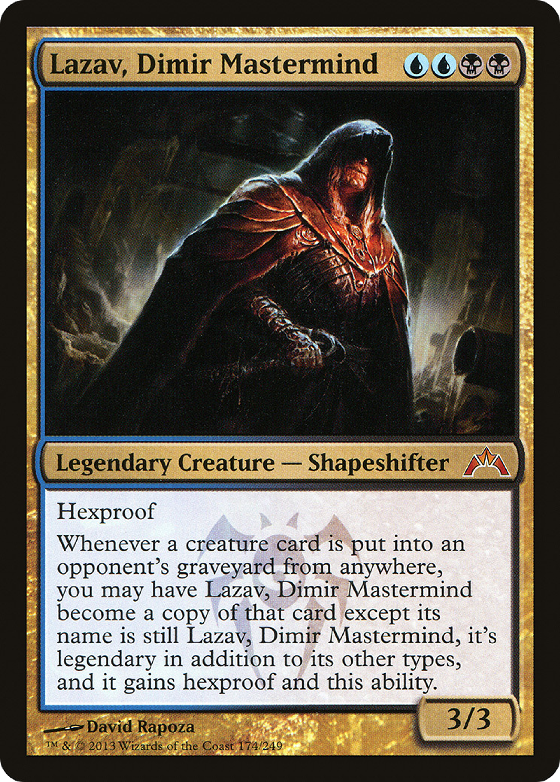Lazav, Dimir Mastermind — Gatecrash — Magic: The Gathering