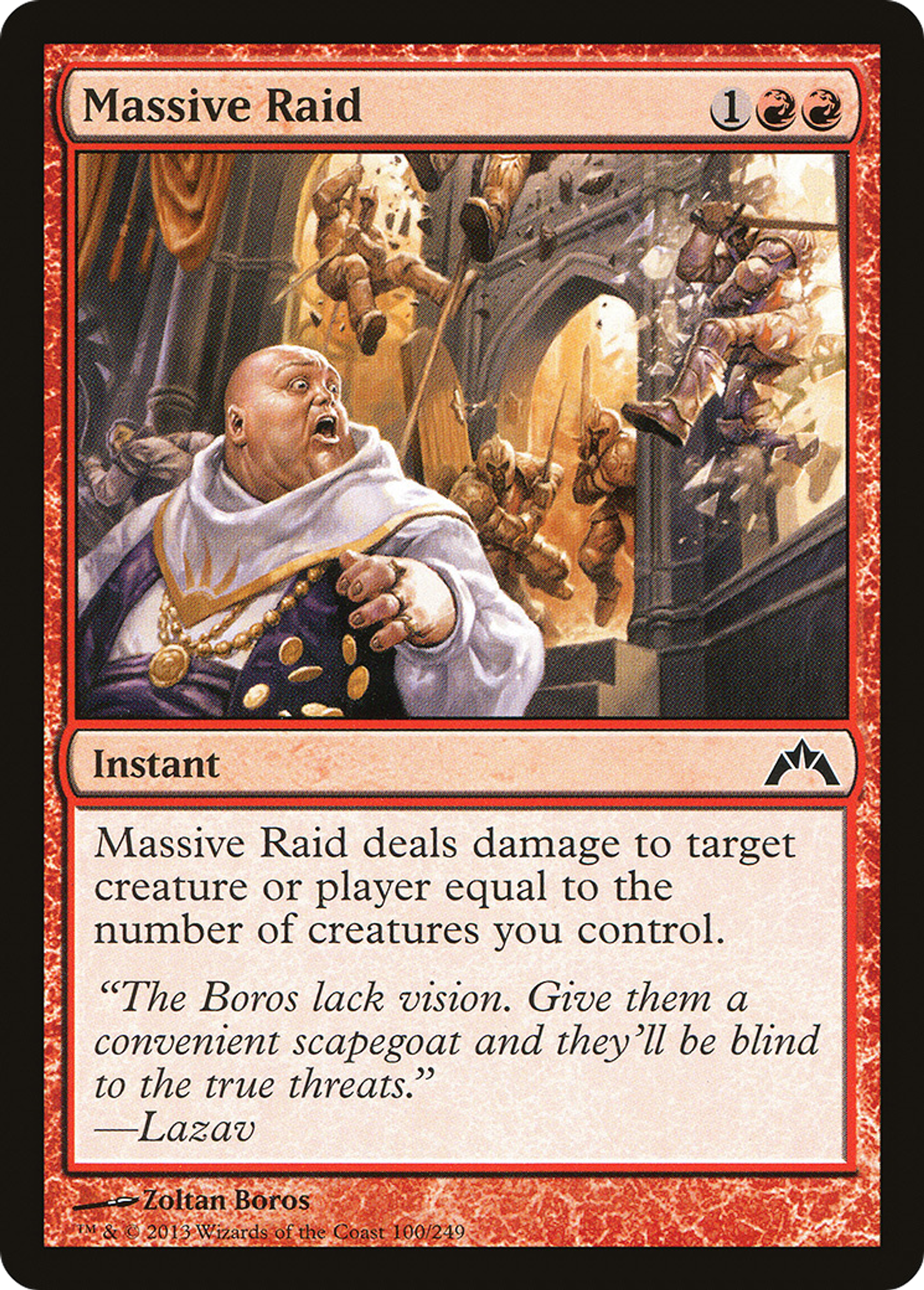 Massive Raid — Gatecrash — Magic: The Gathering