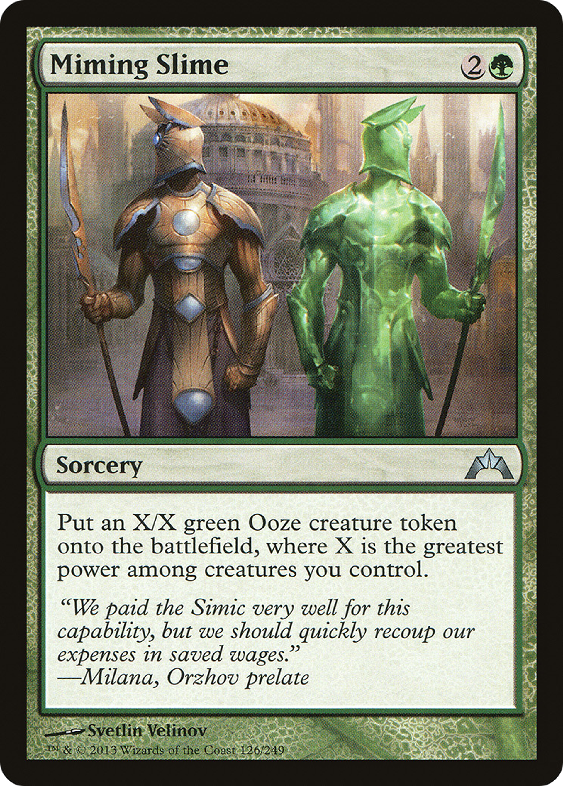 Miming Slime — Gatecrash — Magic: The Gathering