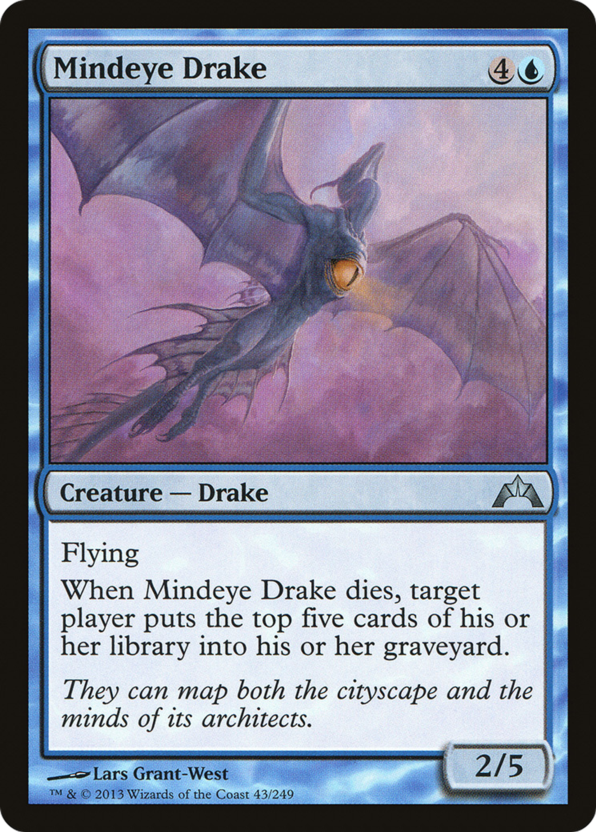 Mindeye Drake — Gatecrash — Magic: The Gathering
