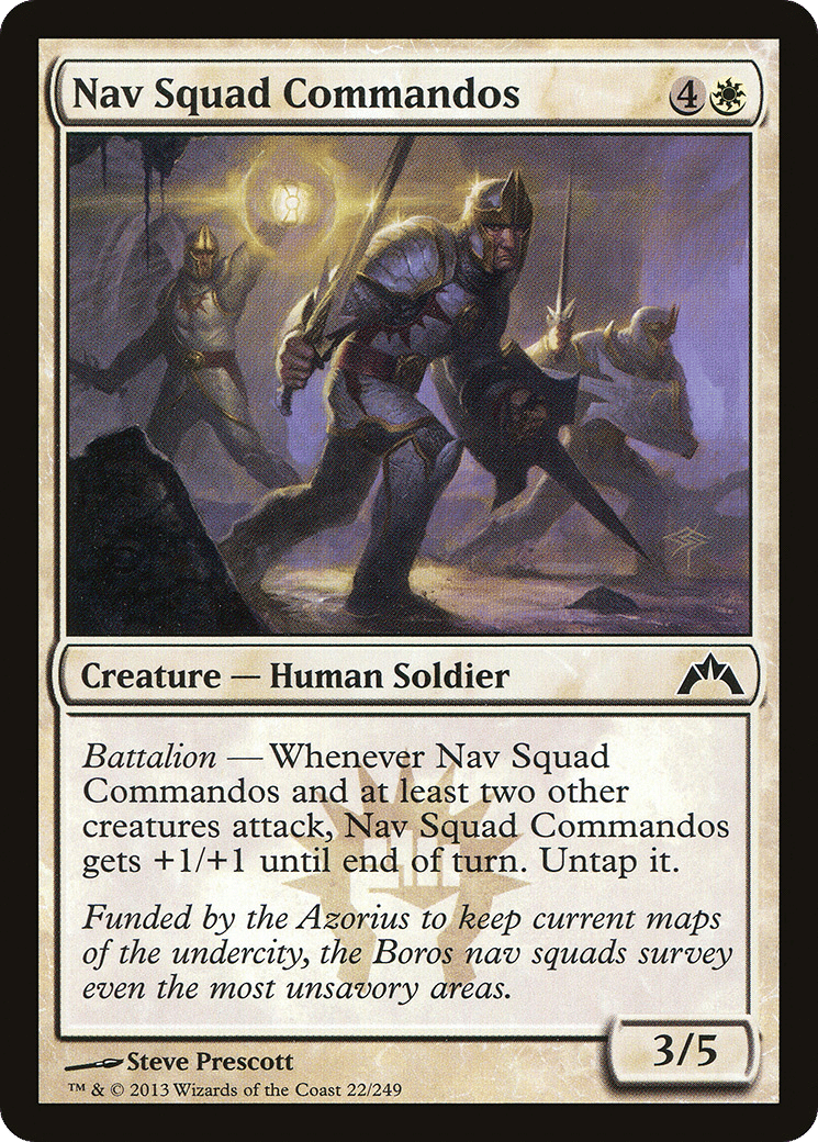Nav Squad Commandos — Gatecrash — Magic: The Gathering