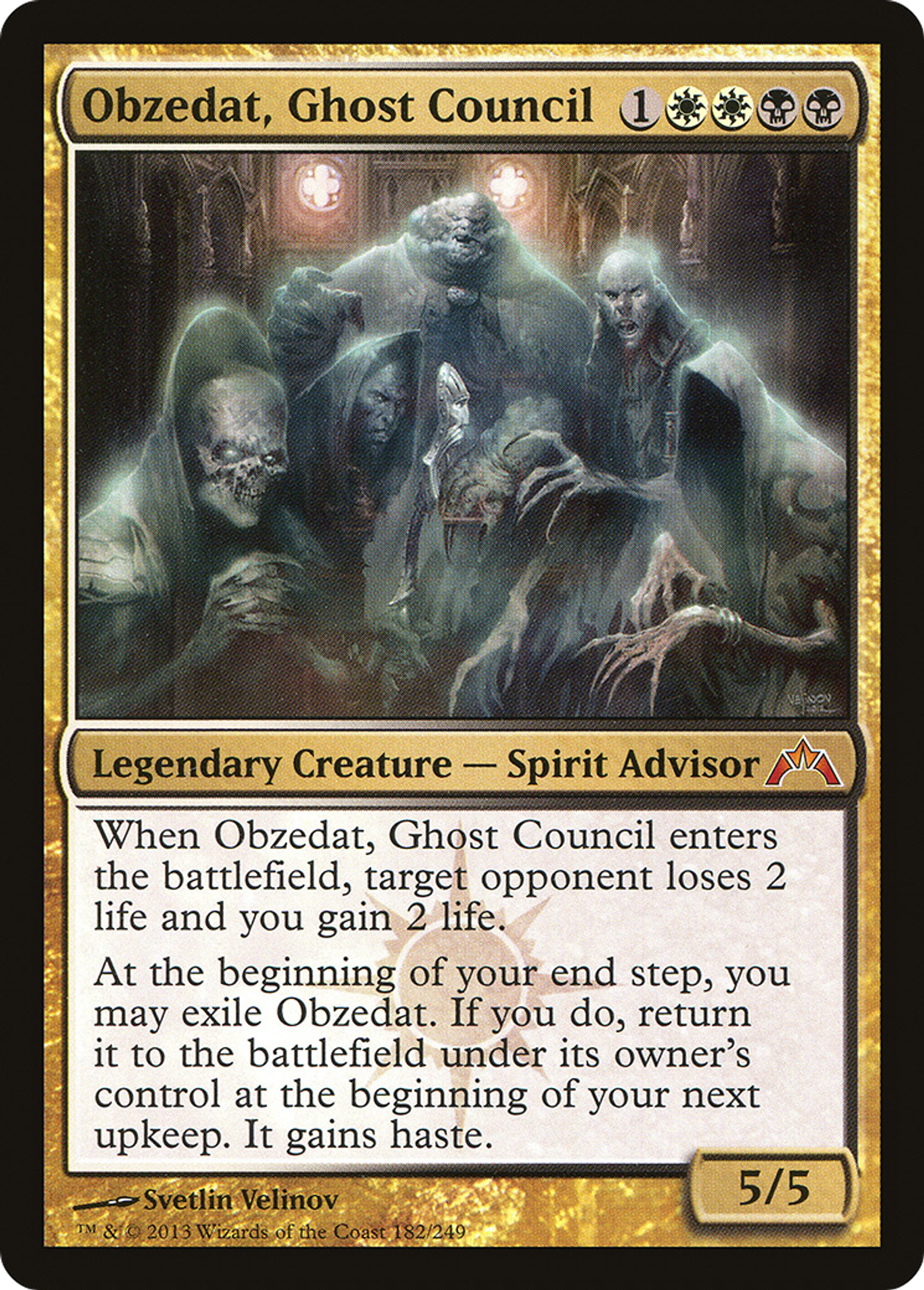Obzedat, Ghost Council — Gatecrash — Magic: The Gathering