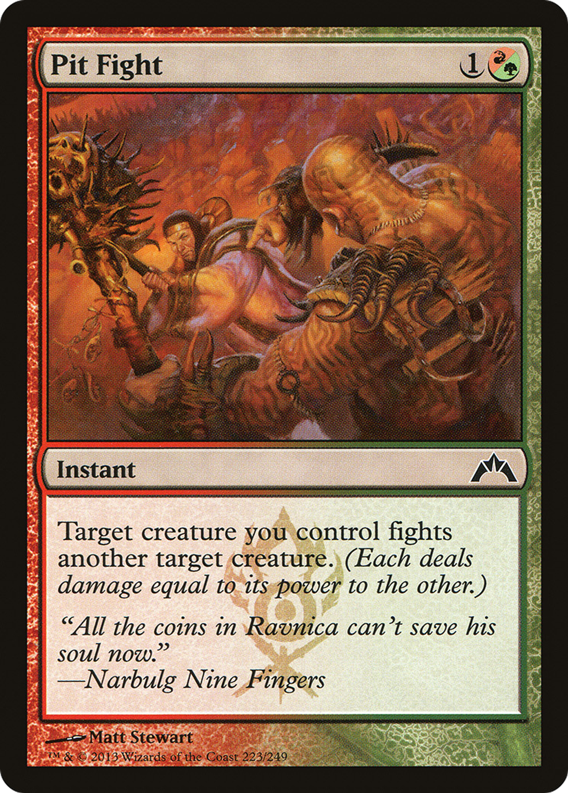 Pit Fight — Gatecrash — Magic: The Gathering