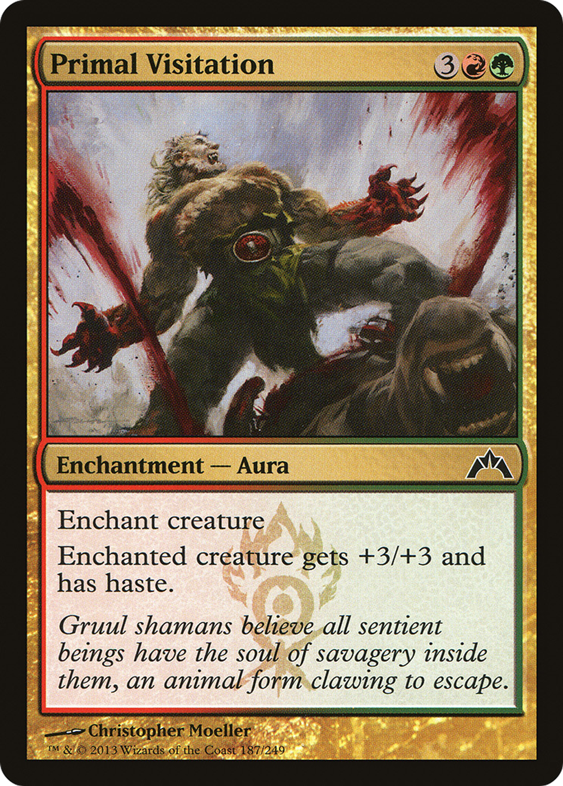 Primal Visitation — Gatecrash — Magic: The Gathering