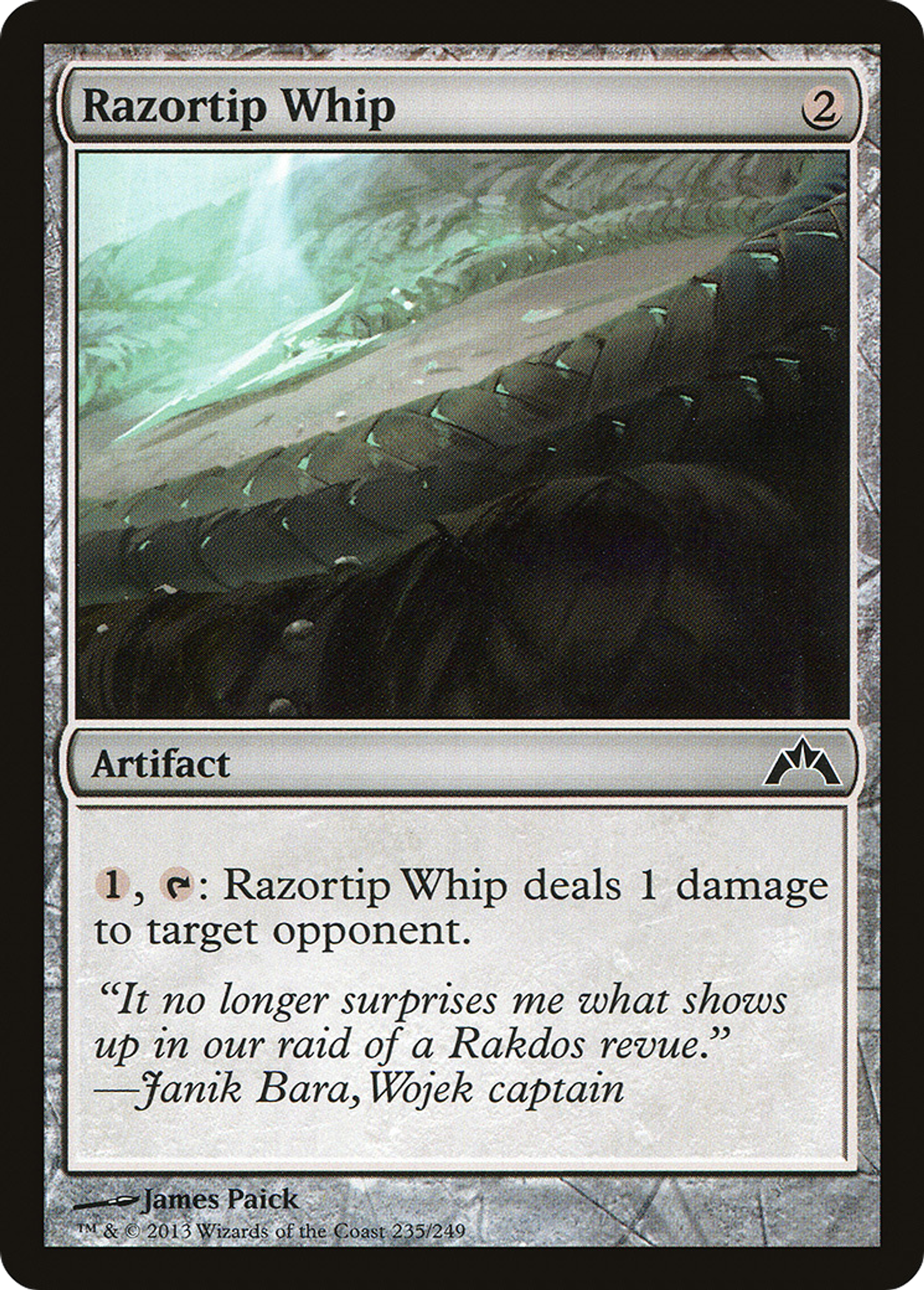 Fouet à pointe de rasoir — Gatecrash — Magic: The Gathering