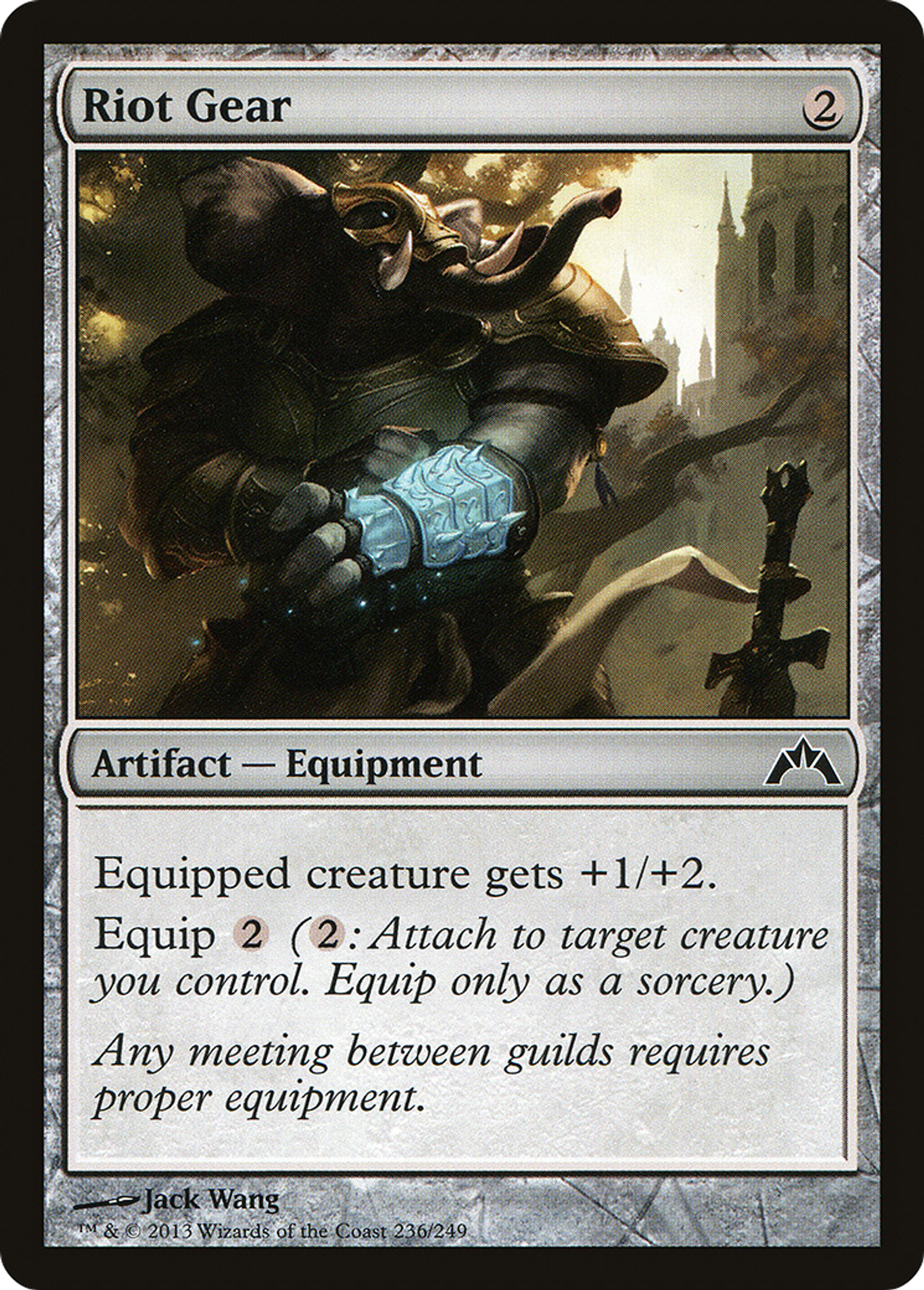 Riot Gear — Gatecrash — Magic: The Gathering
