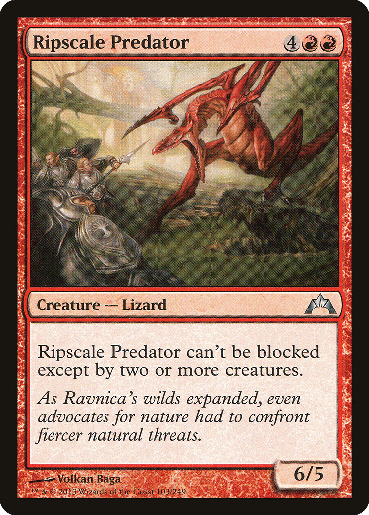 Ripscale Predator — Gatecrash — Magic: The Gathering
