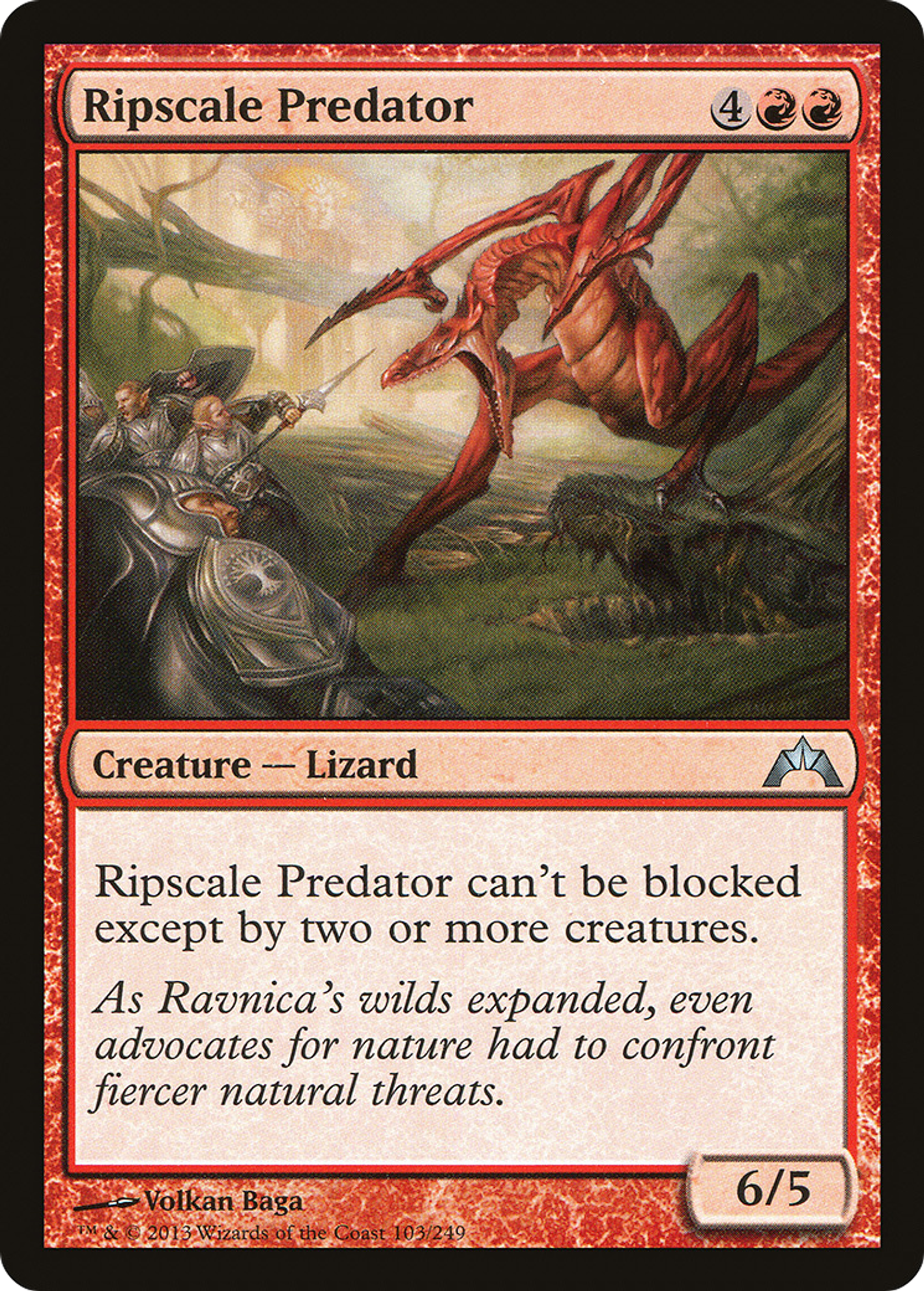 Ripscale Predator — Gatecrash — Magic: The Gathering