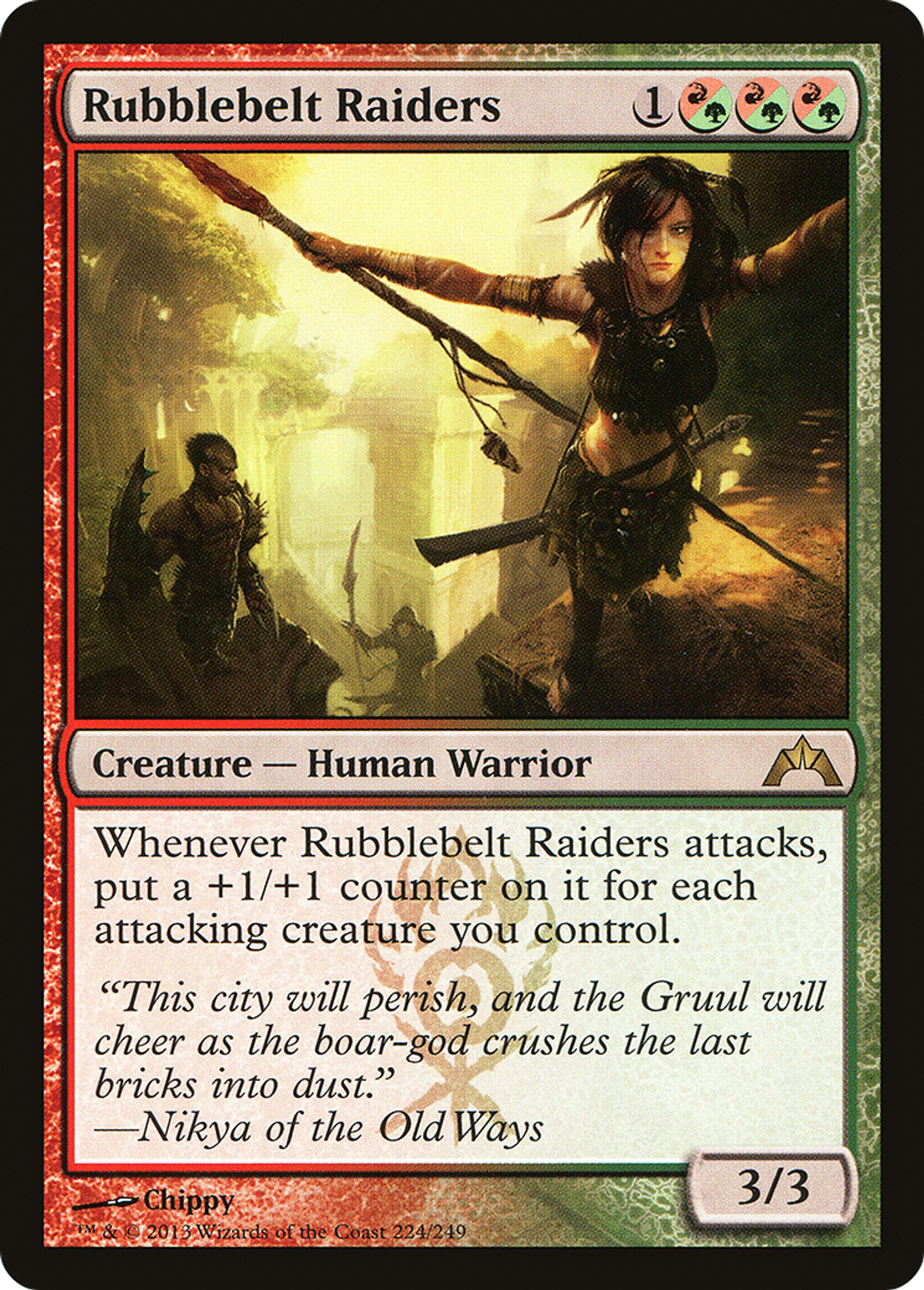 Rubblebelt Raiders — Gatecrash — Magic: The Gathering