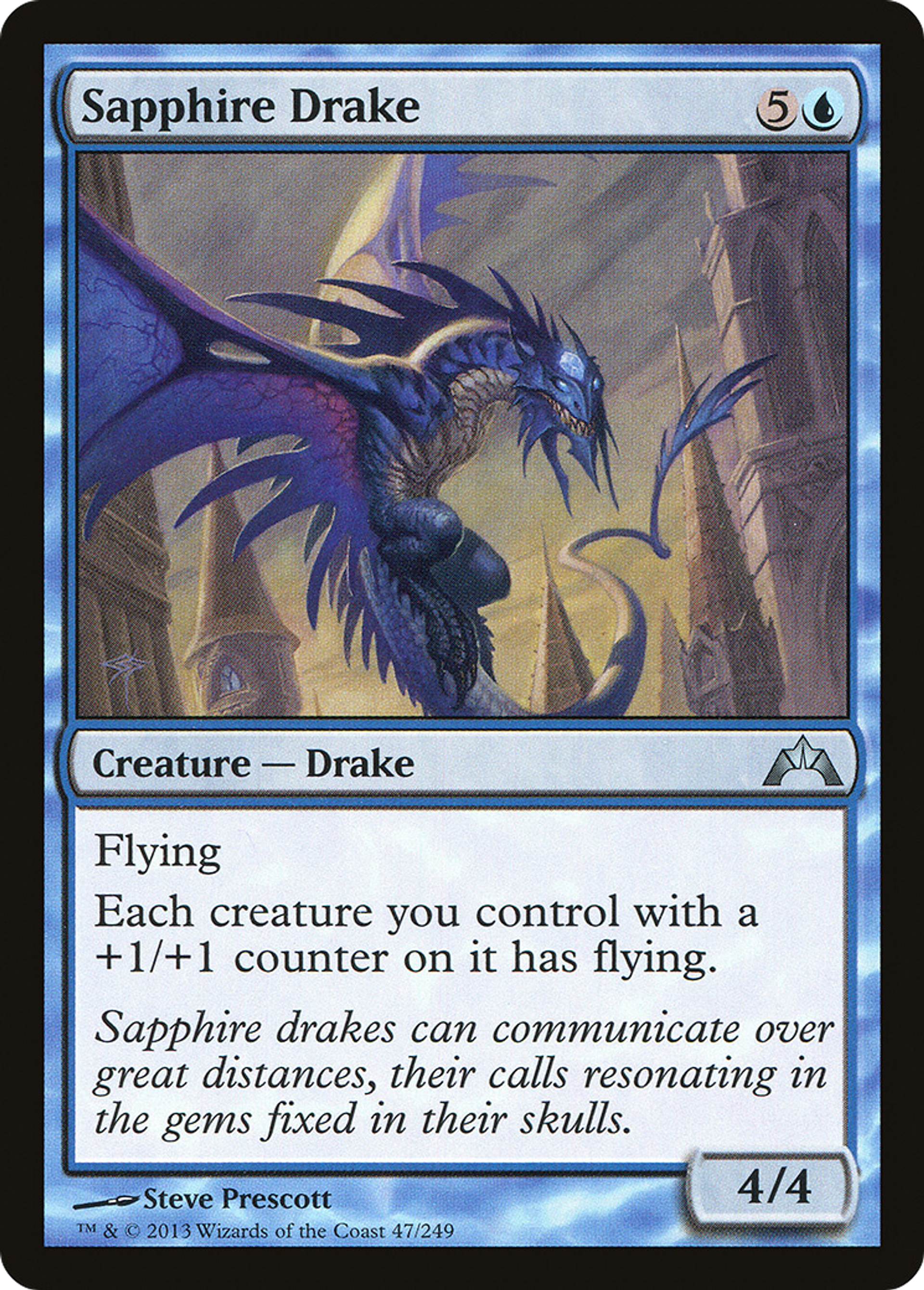 Sapphire Drake — Gatecrash — Magic: The Gathering