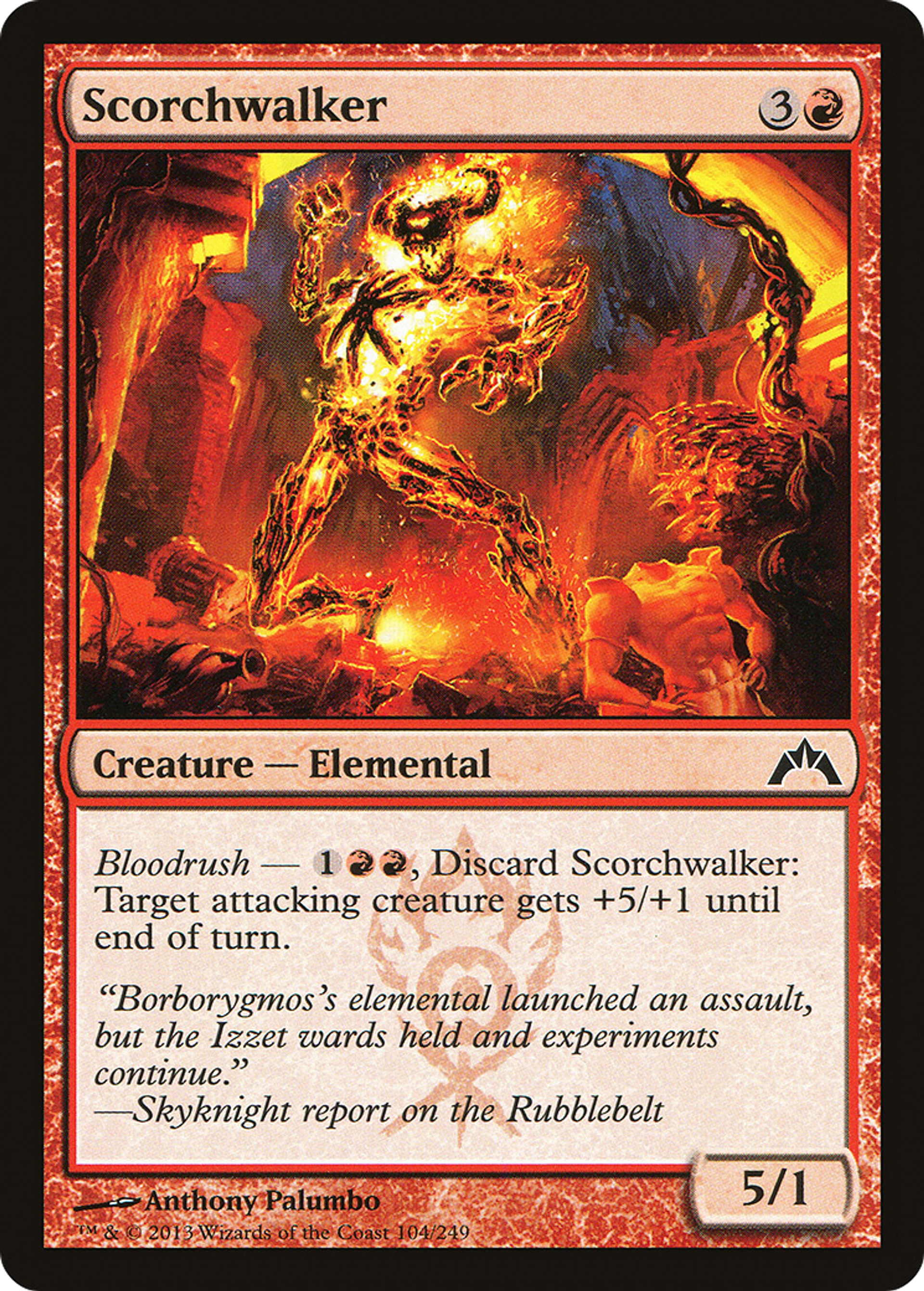 Scorchwalker — Gatecrash — Magic: The Gathering