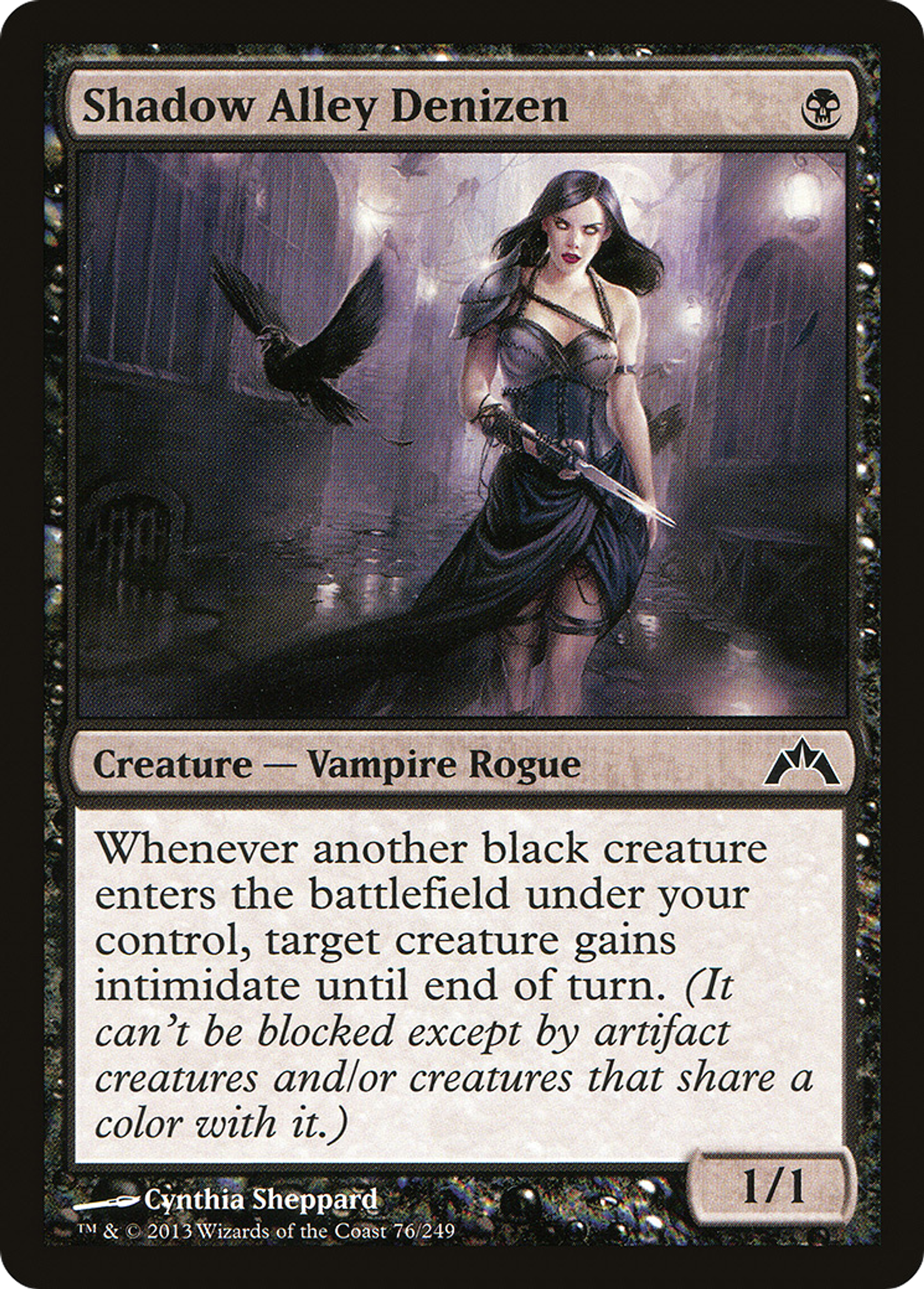 Shadow Alley Denizen — Gatecrash — Magic: The Gathering